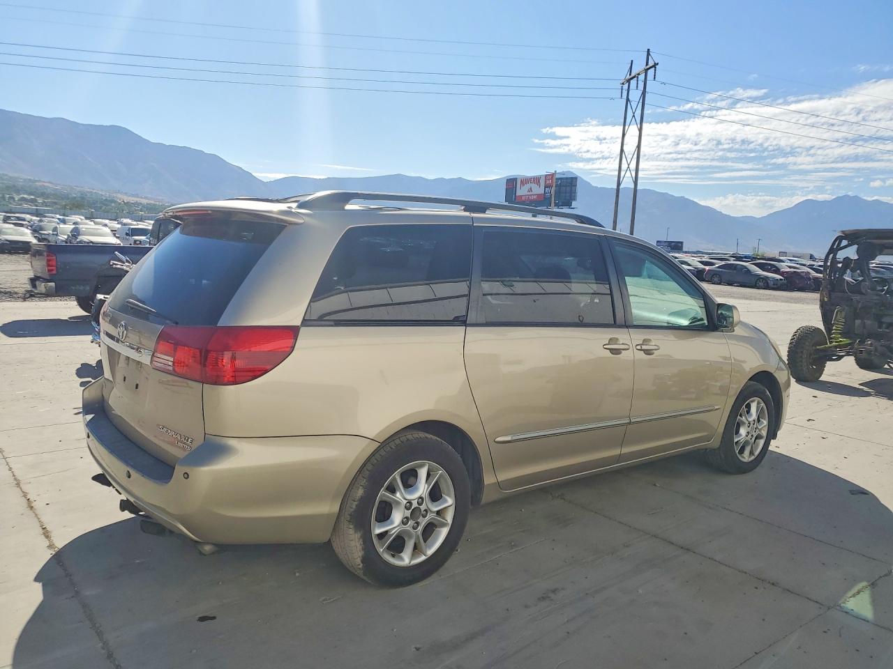 2004 Toyota Sienna Xle Limited 7 Passenger Желто-коричневый vin: 5TDZA22C74S202070