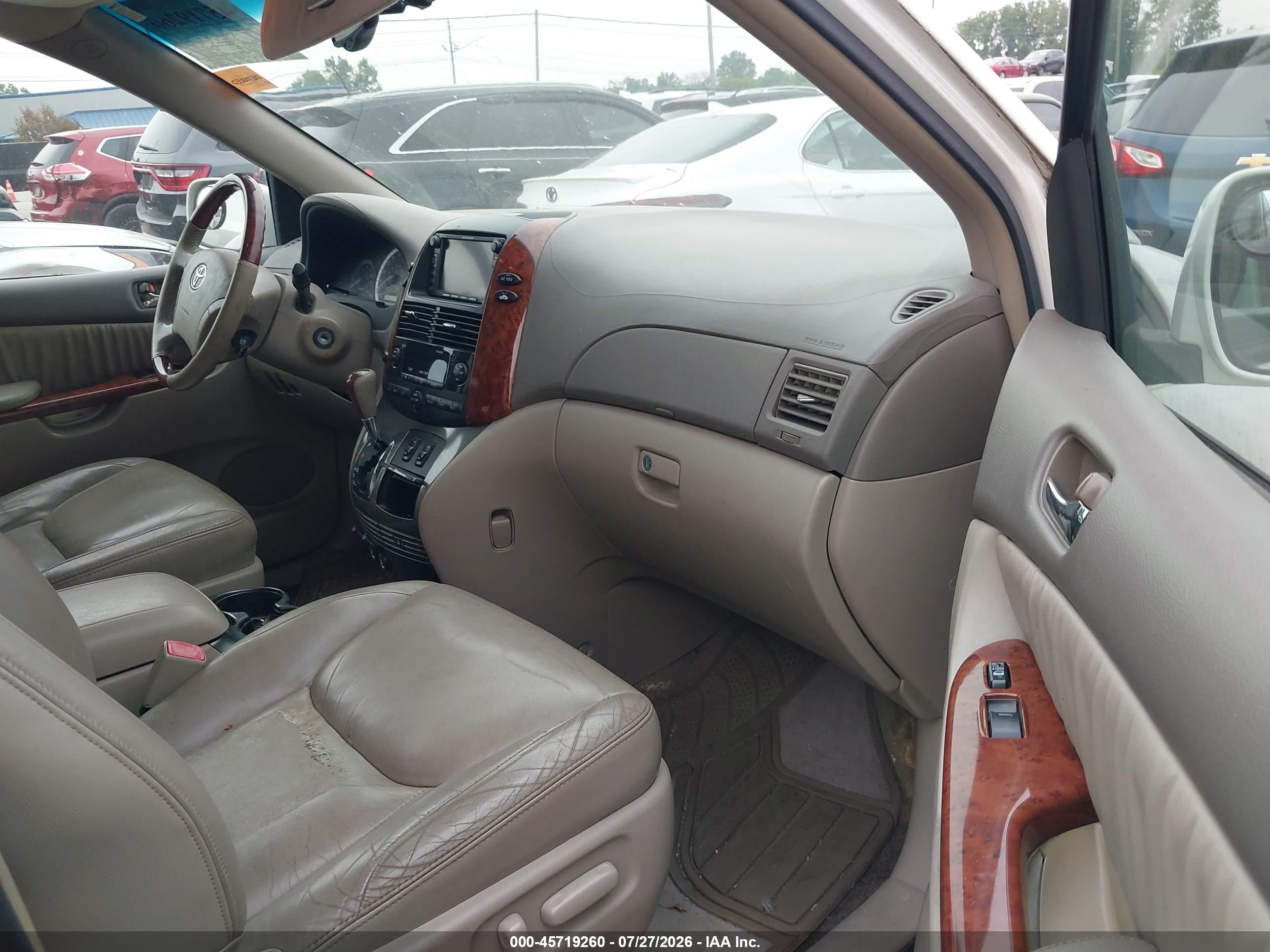 2005 Toyota Sienna Xle Limited White vin: 5TDZA22C75S246409