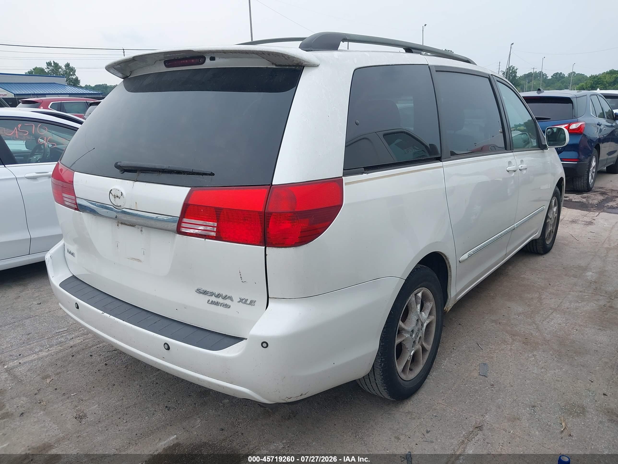 2005 Toyota Sienna Xle Limited White vin: 5TDZA22C75S246409
