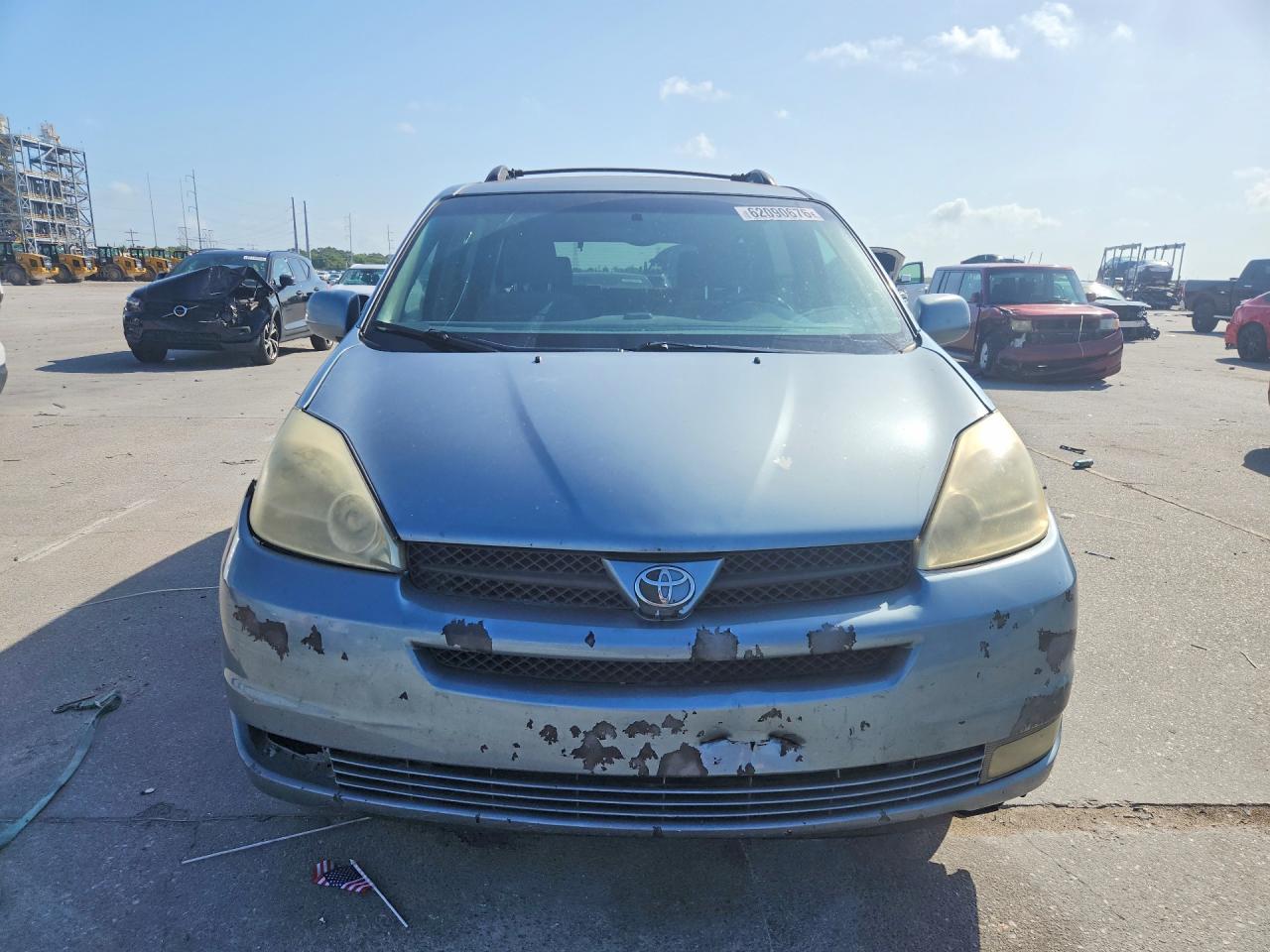 2005 Toyota Sienna Xle 7 Passenger Blue vin: 5TDZA22C75S280284