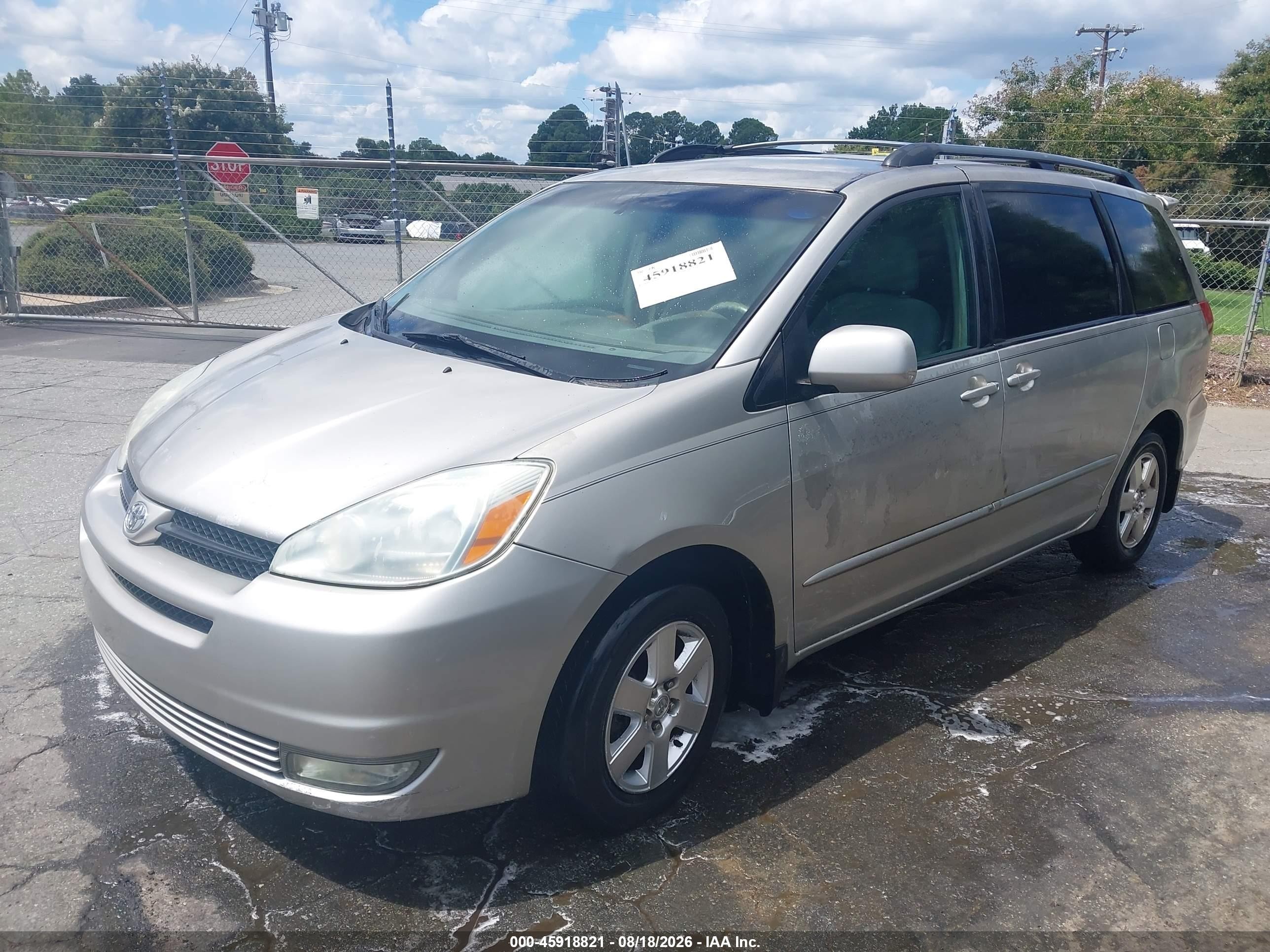 2005 Toyota Sienna Xle Gray vin: 5TDZA22C75S286389