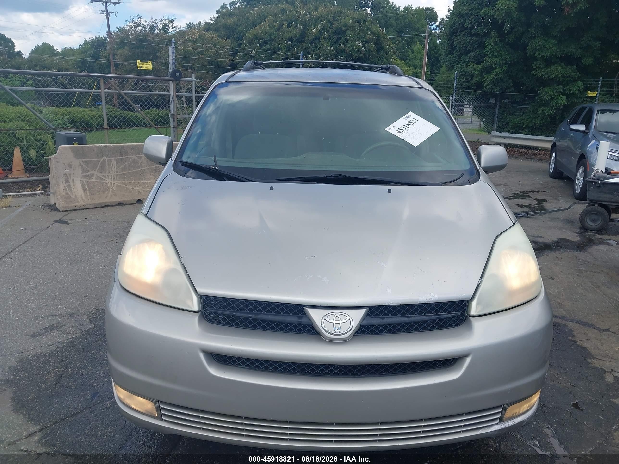 2005 Toyota Sienna Xle Gray vin: 5TDZA22C75S286389