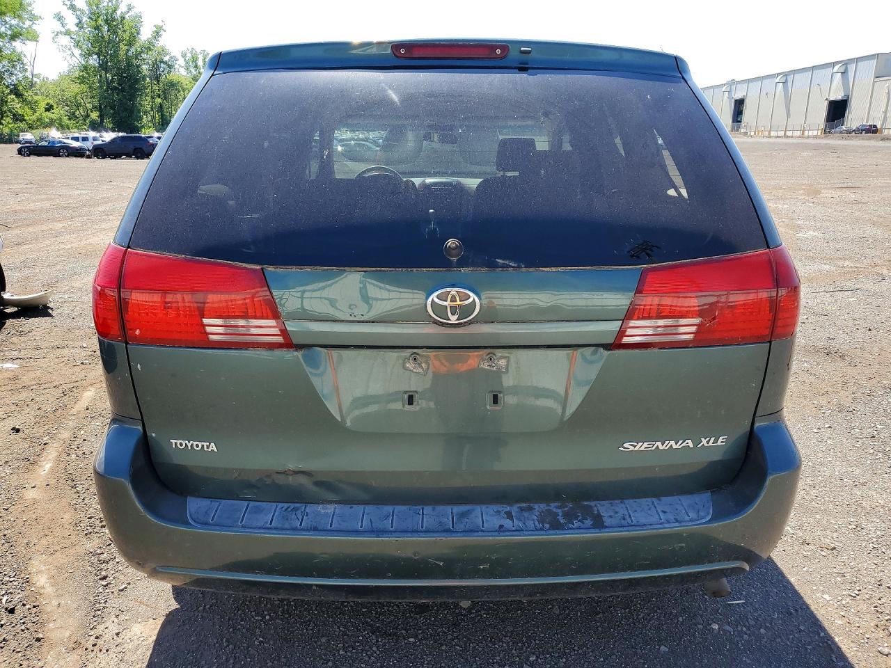 2005 Toyota Sienna Xle 7 Passenger Green vin: 5TDZA22C75S299594