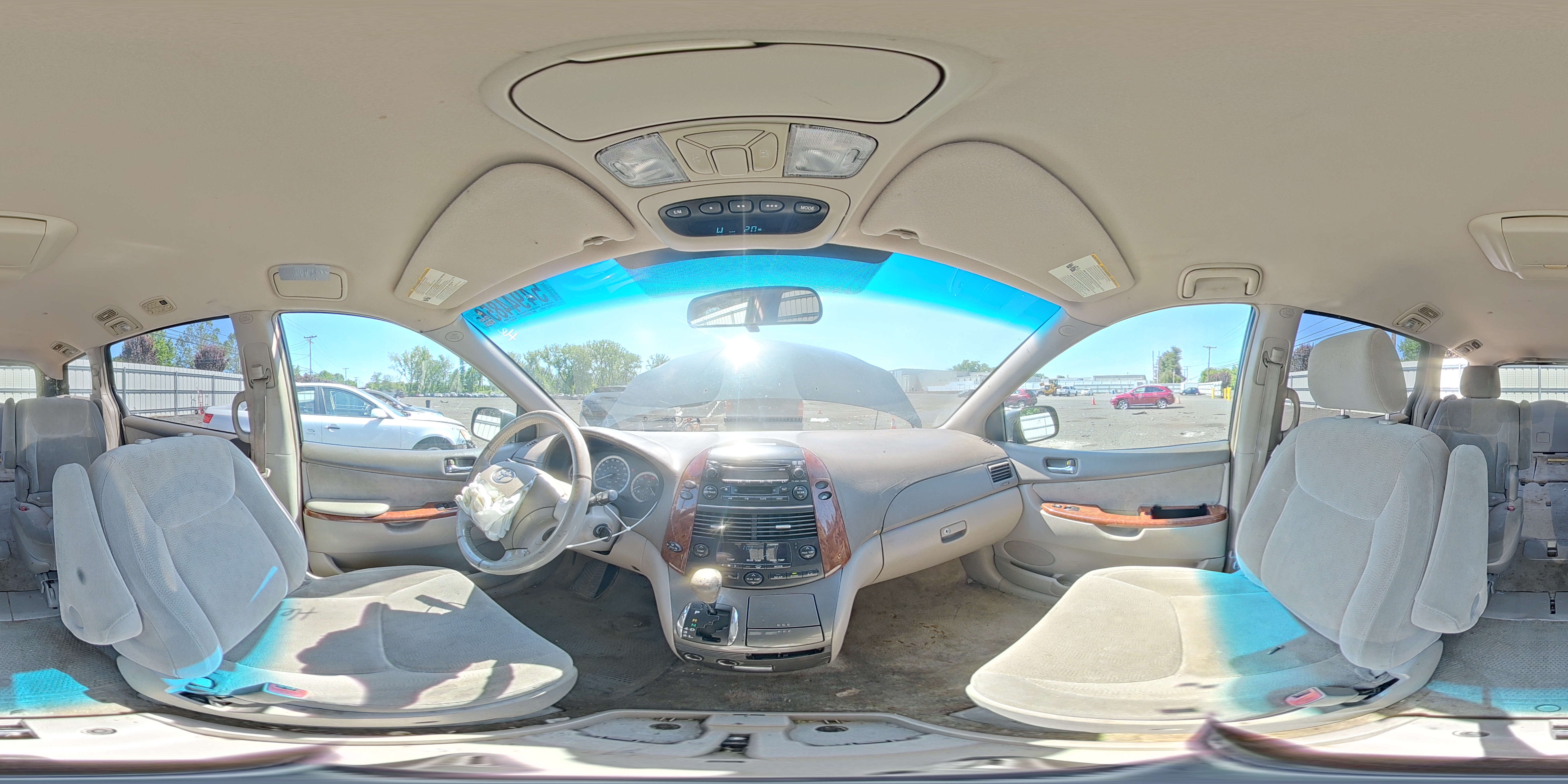 2005 Toyota Sienna Xle 7 Passenger Green vin: 5TDZA22C75S299594
