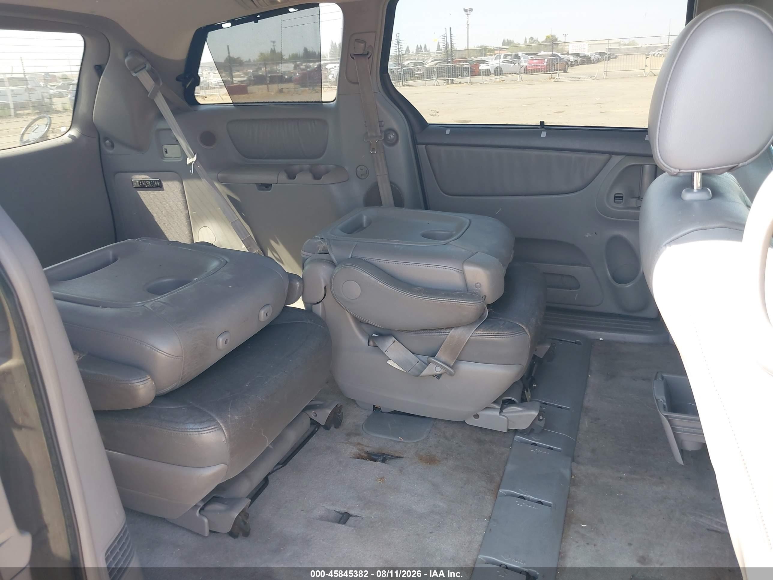 2005 Toyota Sienna Xle Gray vin: 5TDZA22C75S364413