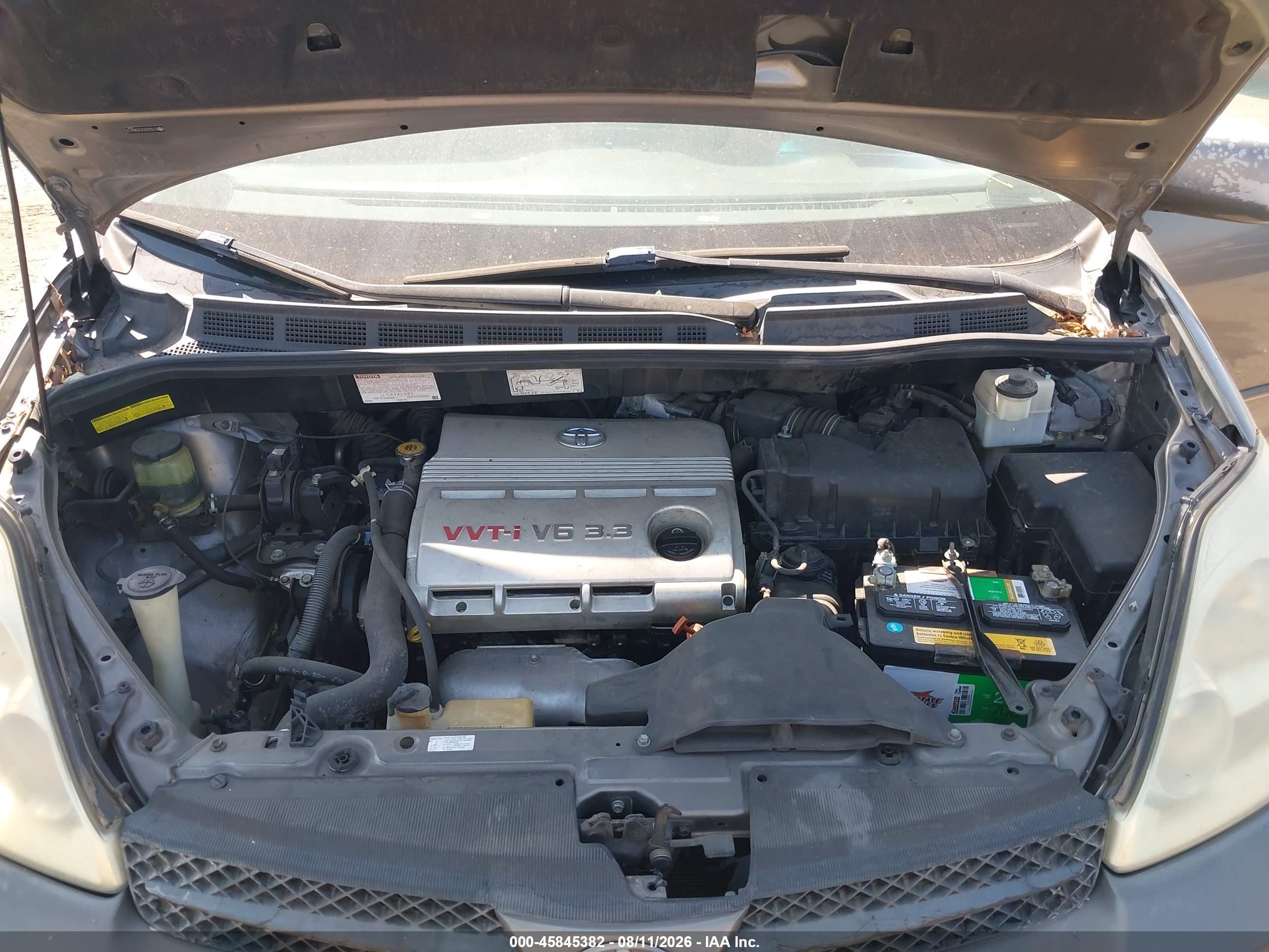 2005 Toyota Sienna Xle Gray vin: 5TDZA22C75S364413