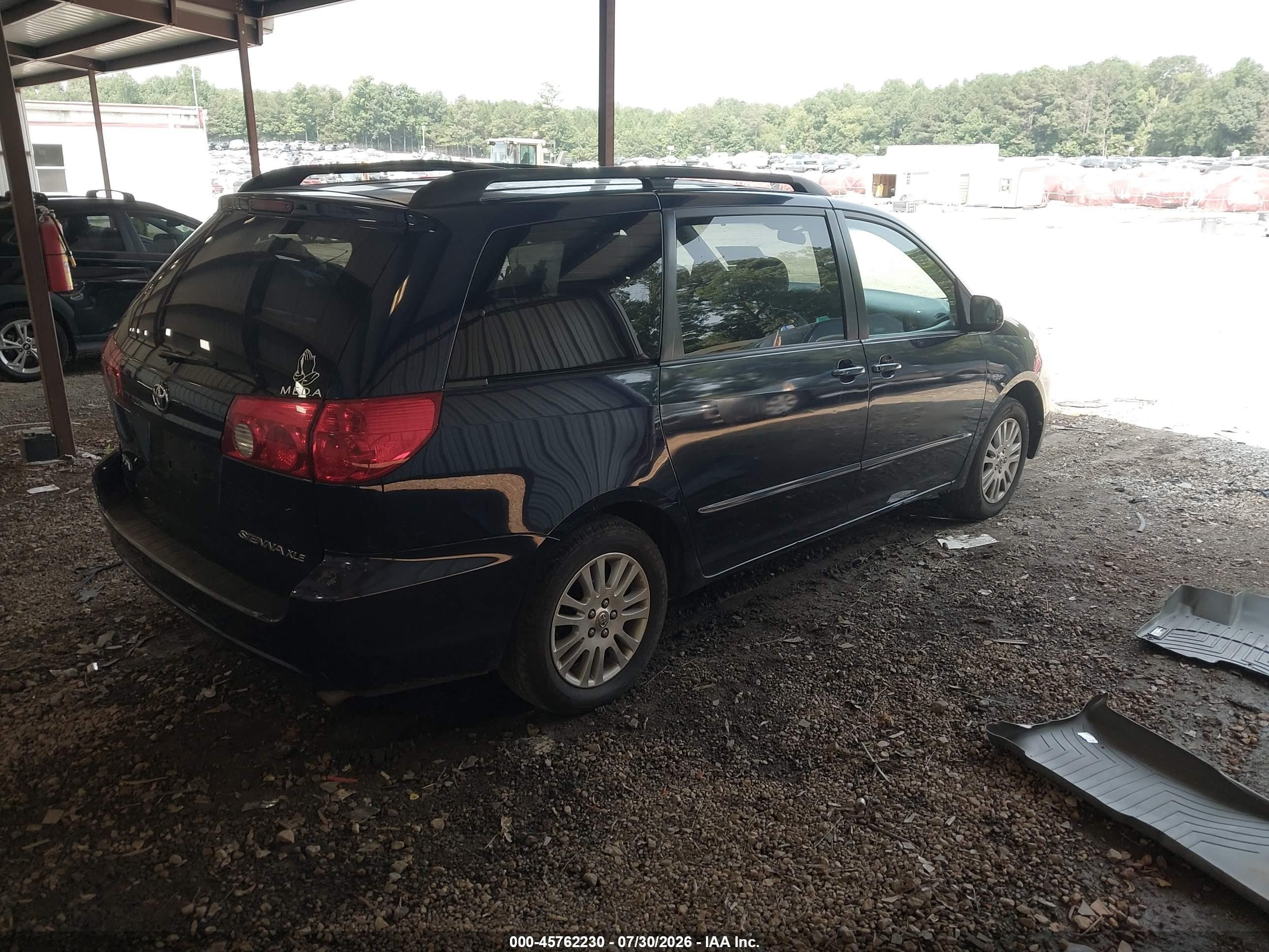 2006 Toyota Sienna Xle Blue vin: 5TDZA22C76S436325