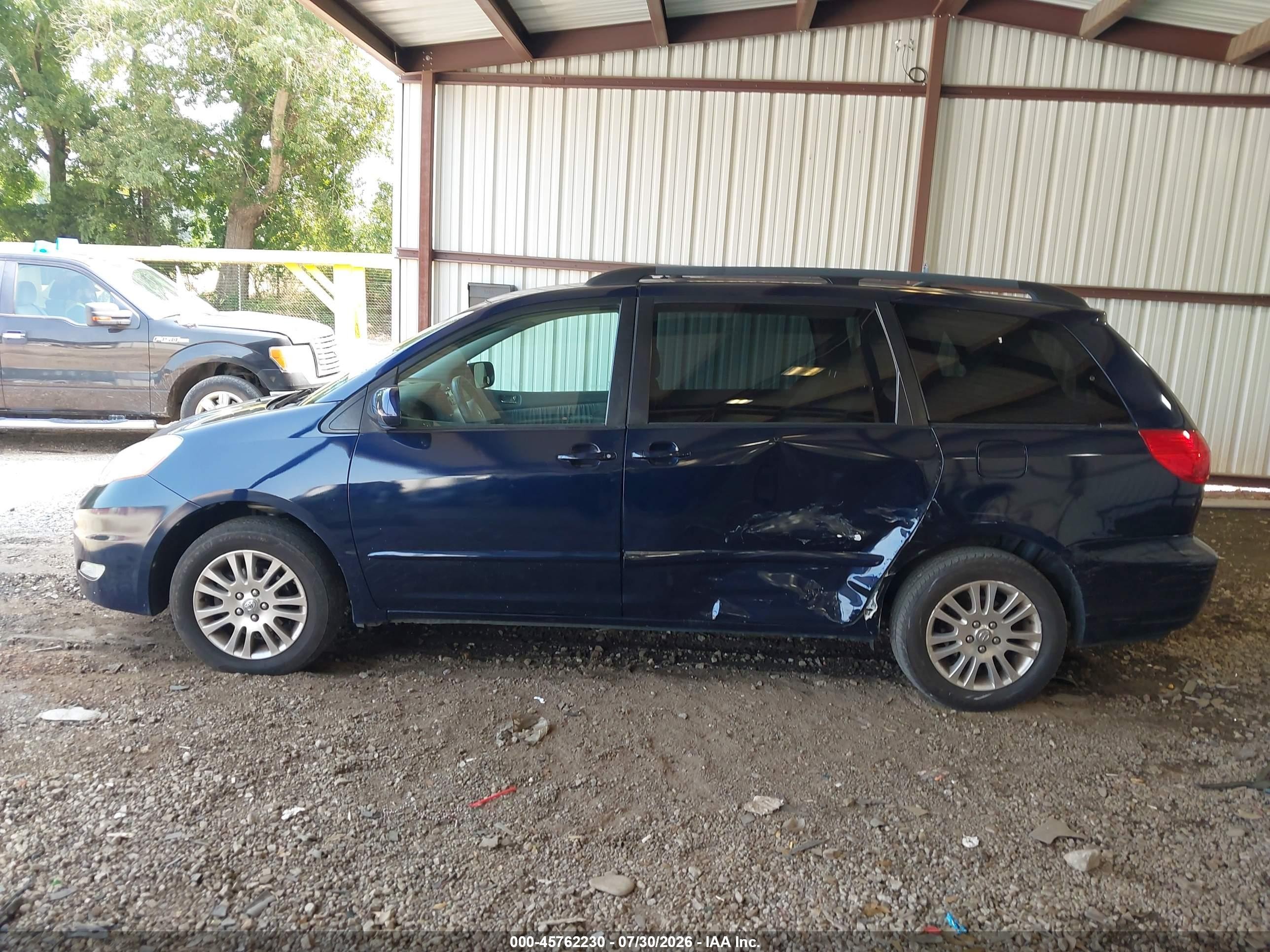 2006 Toyota Sienna Xle Blue vin: 5TDZA22C76S436325