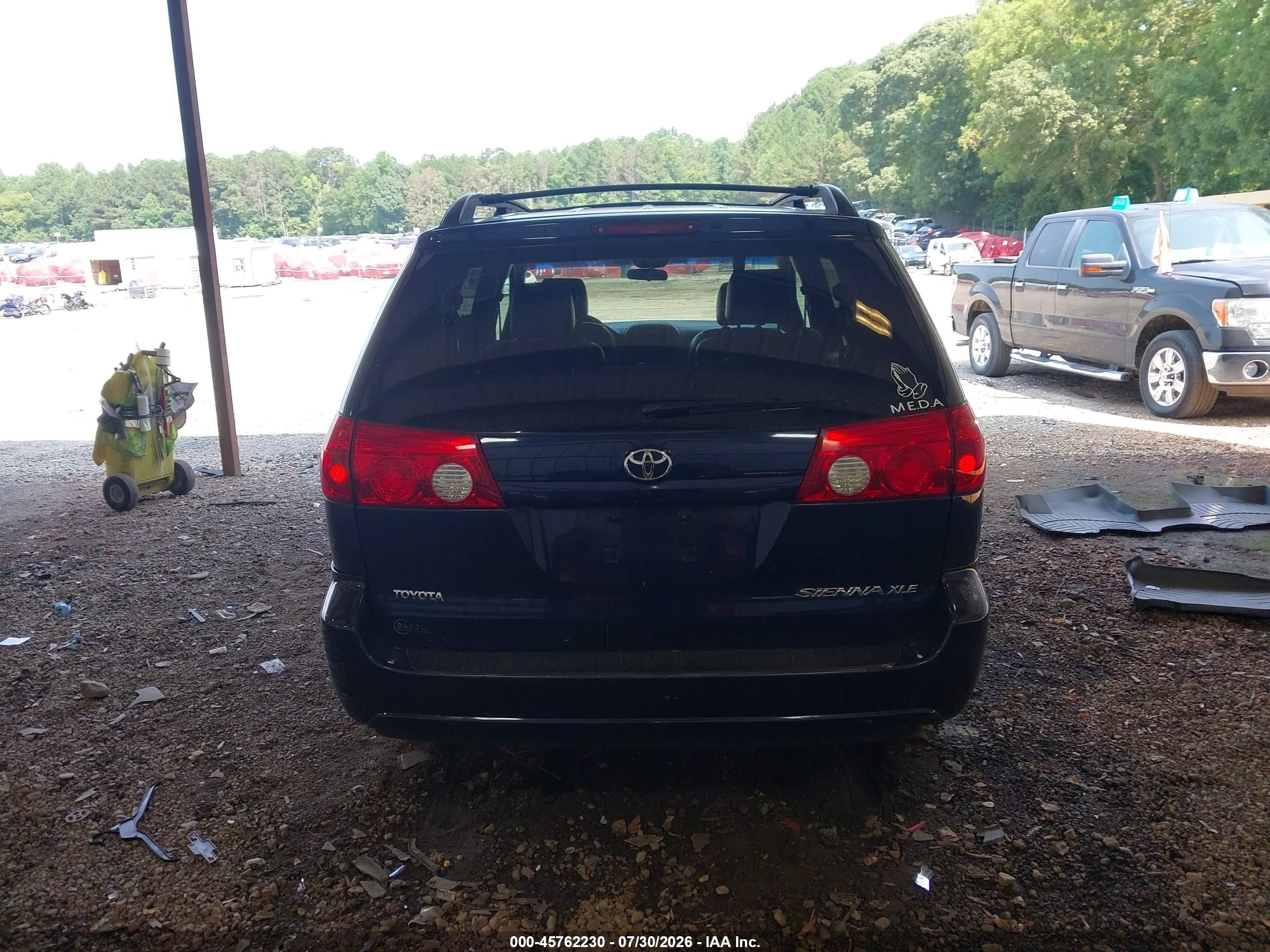 2006 Toyota Sienna Xle Blue vin: 5TDZA22C76S436325