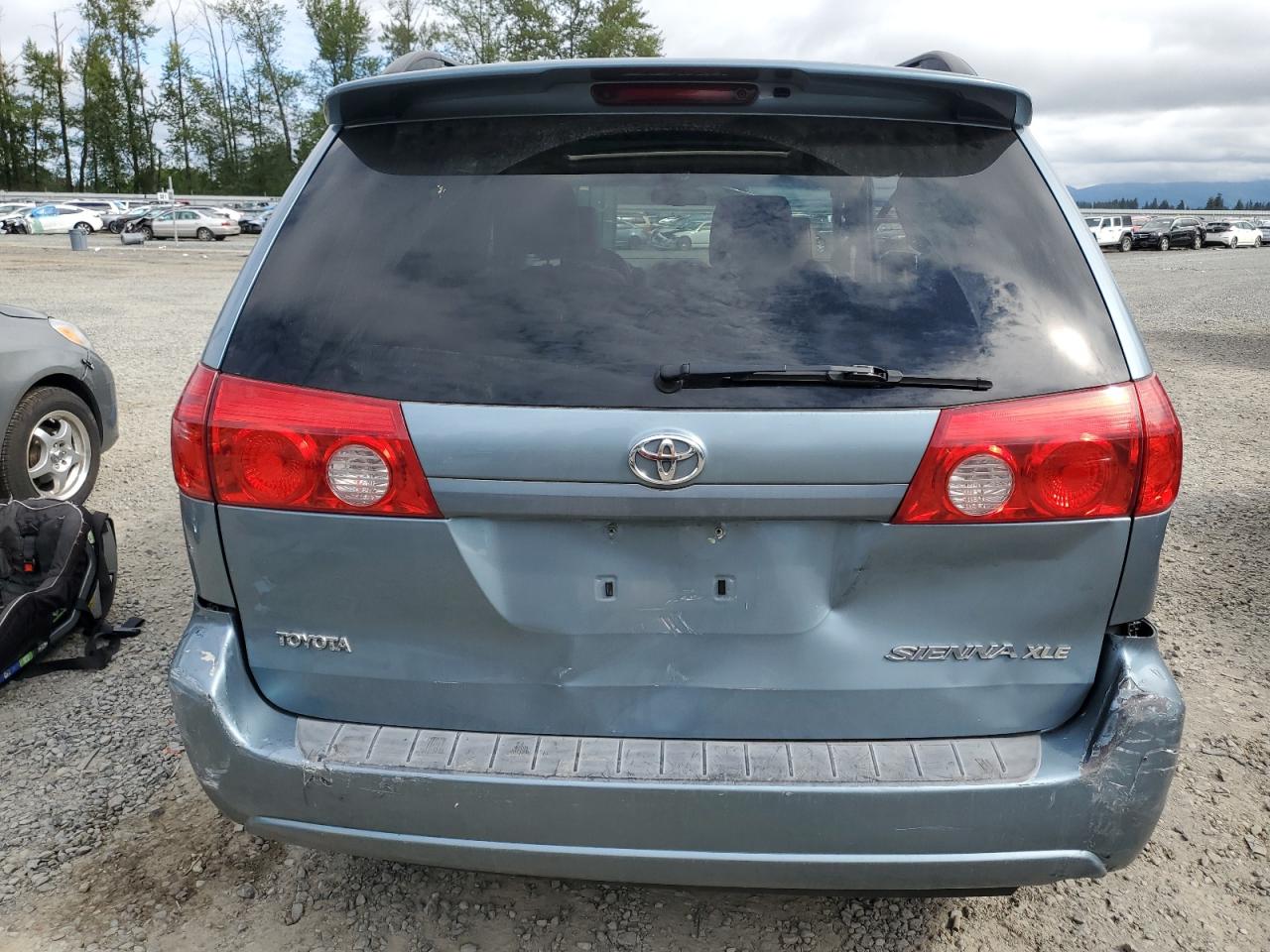 2006 Toyota Sienna Xle Синий vin: 5TDZA22C76S477649