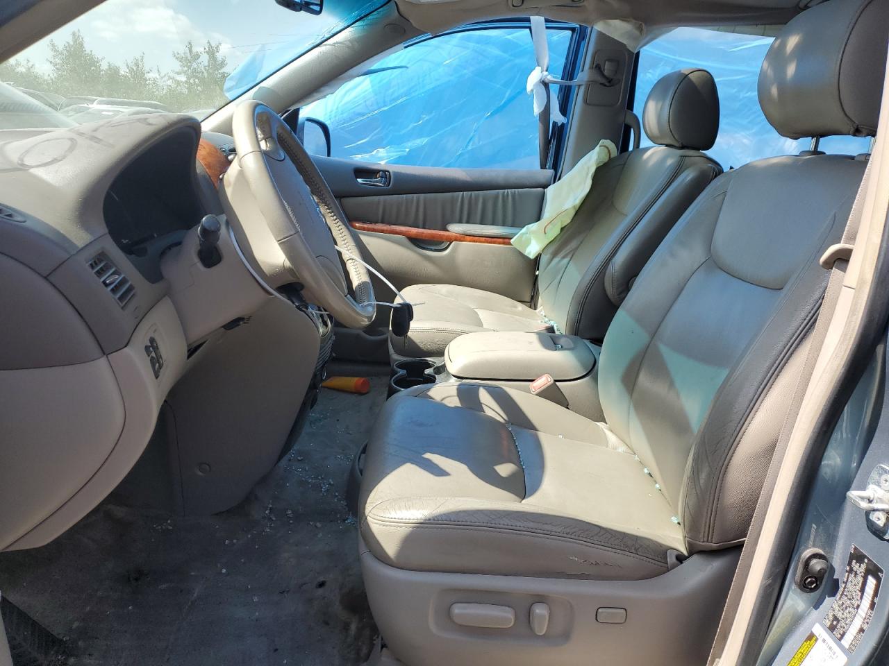 2006 Toyota Sienna Xle Синий vin: 5TDZA22C76S477649