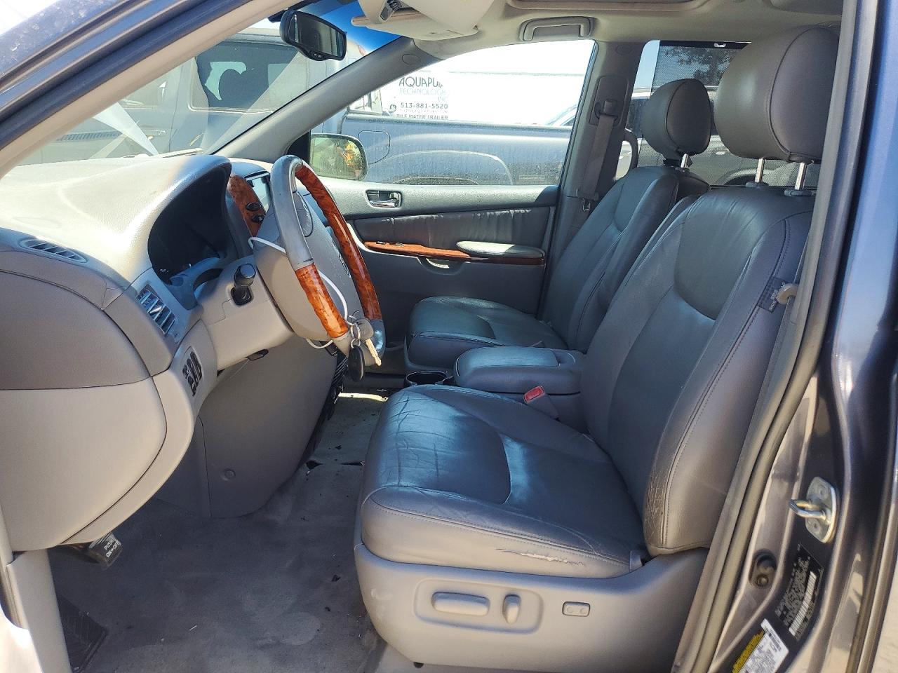 2006 Toyota Sienna Gray vin: 5TDZA22C76S482995
