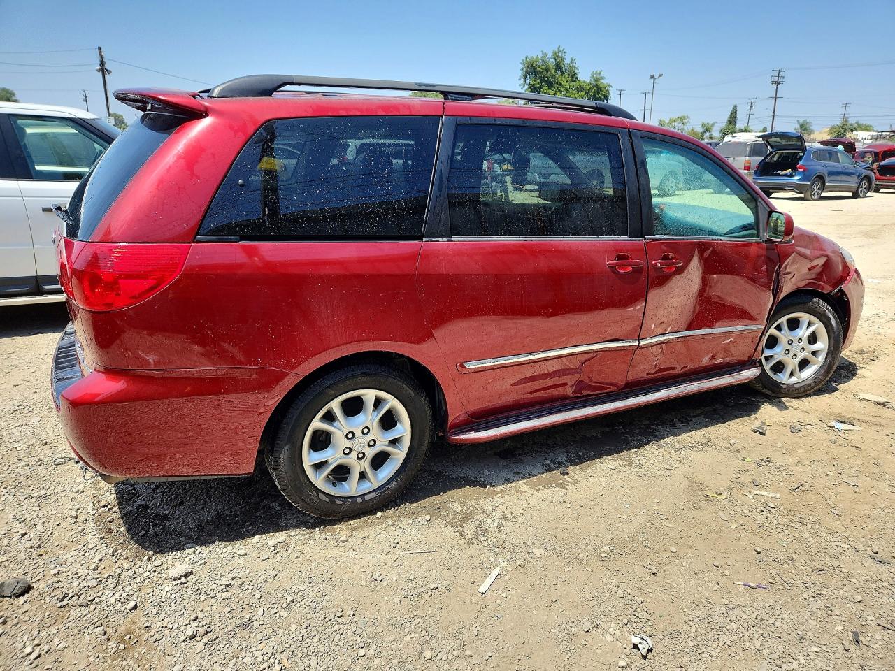 2006 Toyota Sienna Xle Limited 7 Passenger Maroon vin: 5TDZA22C76S521682