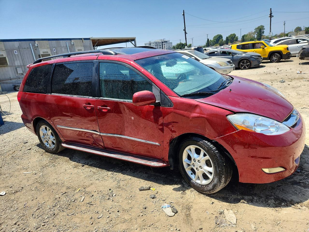 2006 Toyota Sienna Xle Limited 7 Passenger Maroon vin: 5TDZA22C76S521682