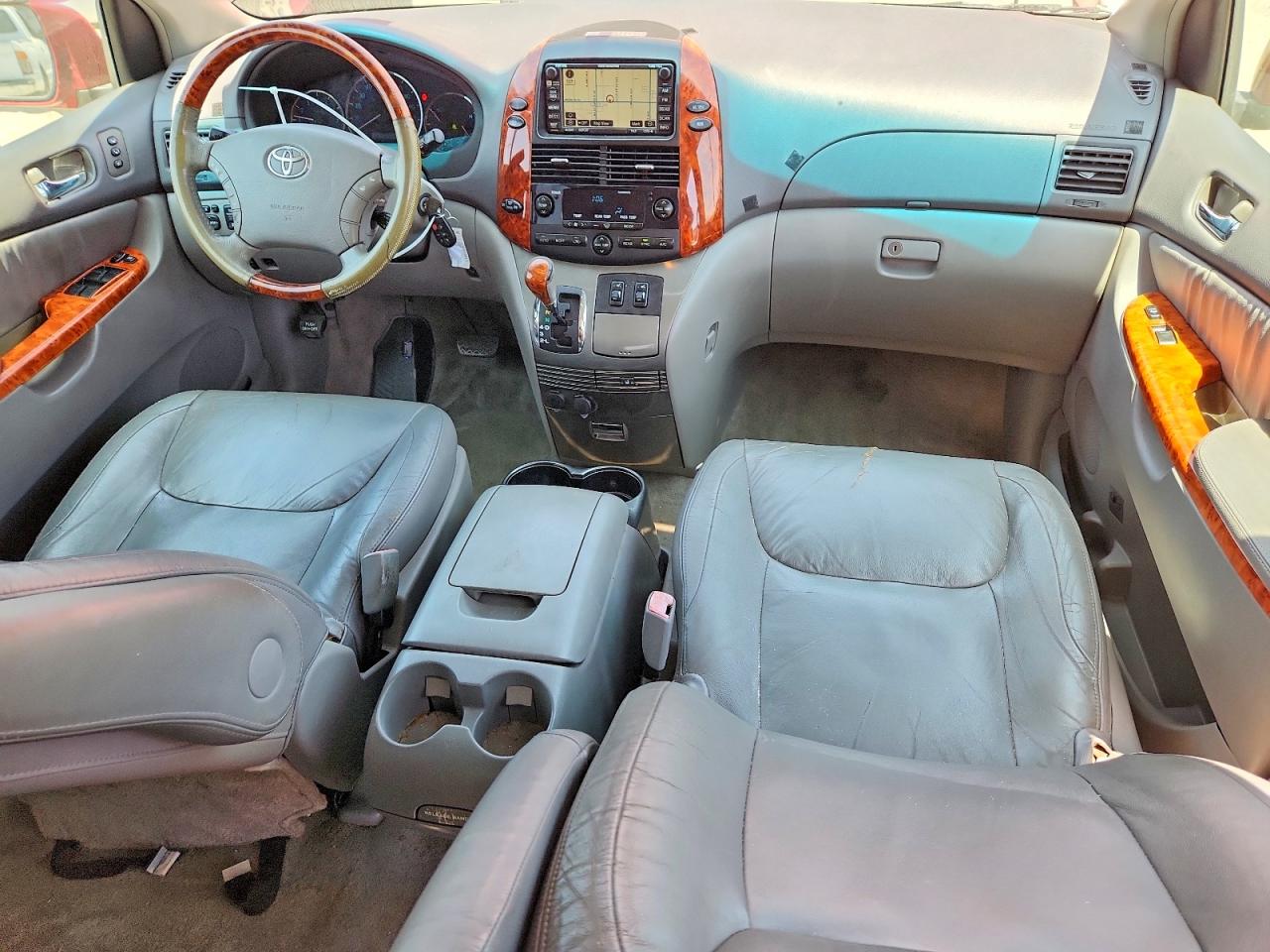 2006 Toyota Sienna Xle Limited 7 Passenger Maroon vin: 5TDZA22C76S521682