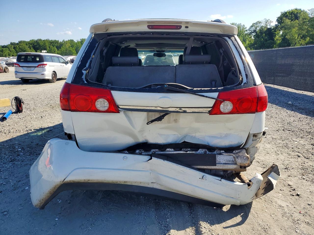 2006 Toyota Sienna Xle Limited 7 Passenger White vin: 5TDZA22C76S527935