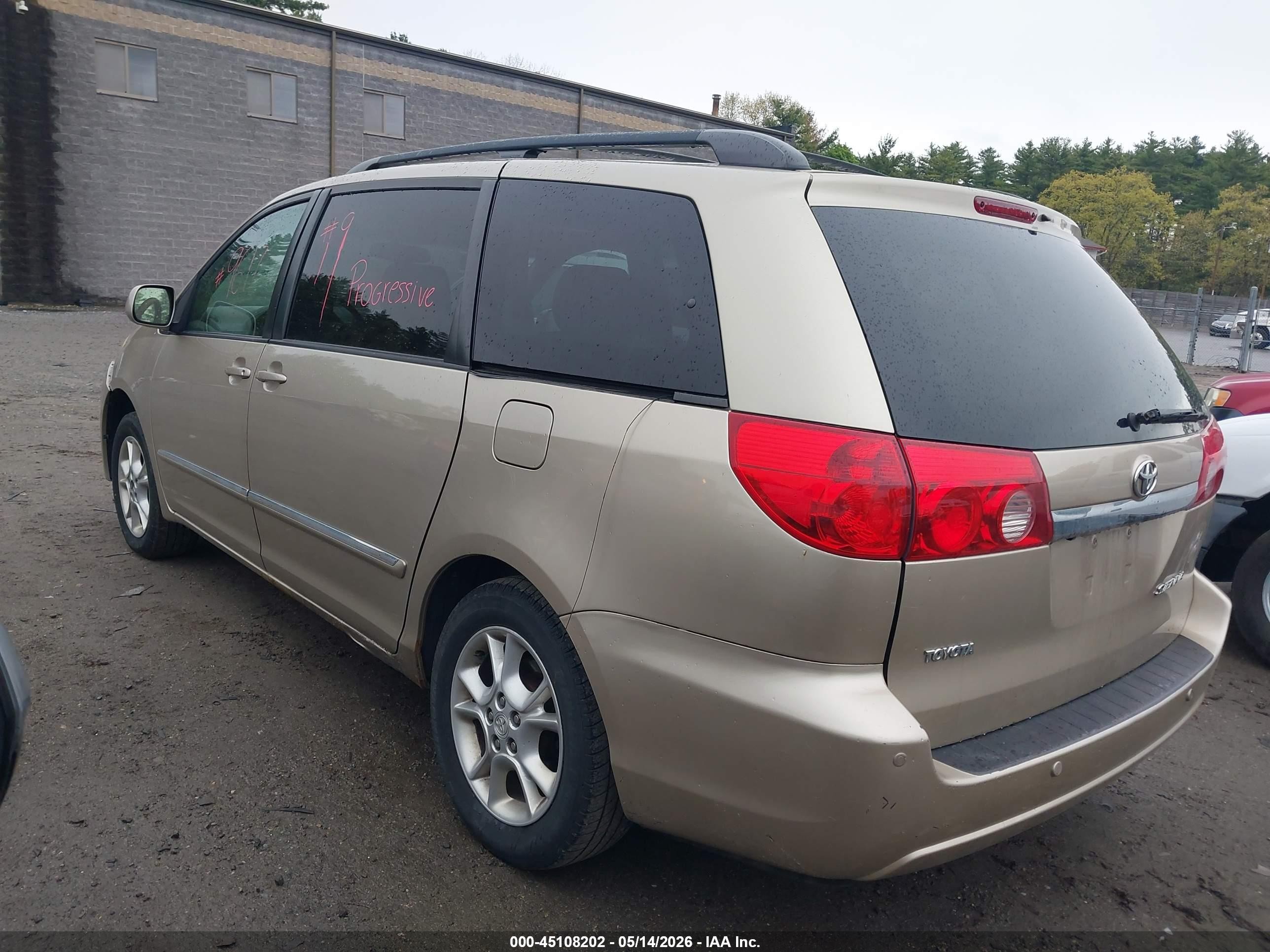 2006 Toyota Sienna Xle Limited Золотой vin: 5TDZA22C76S548476
