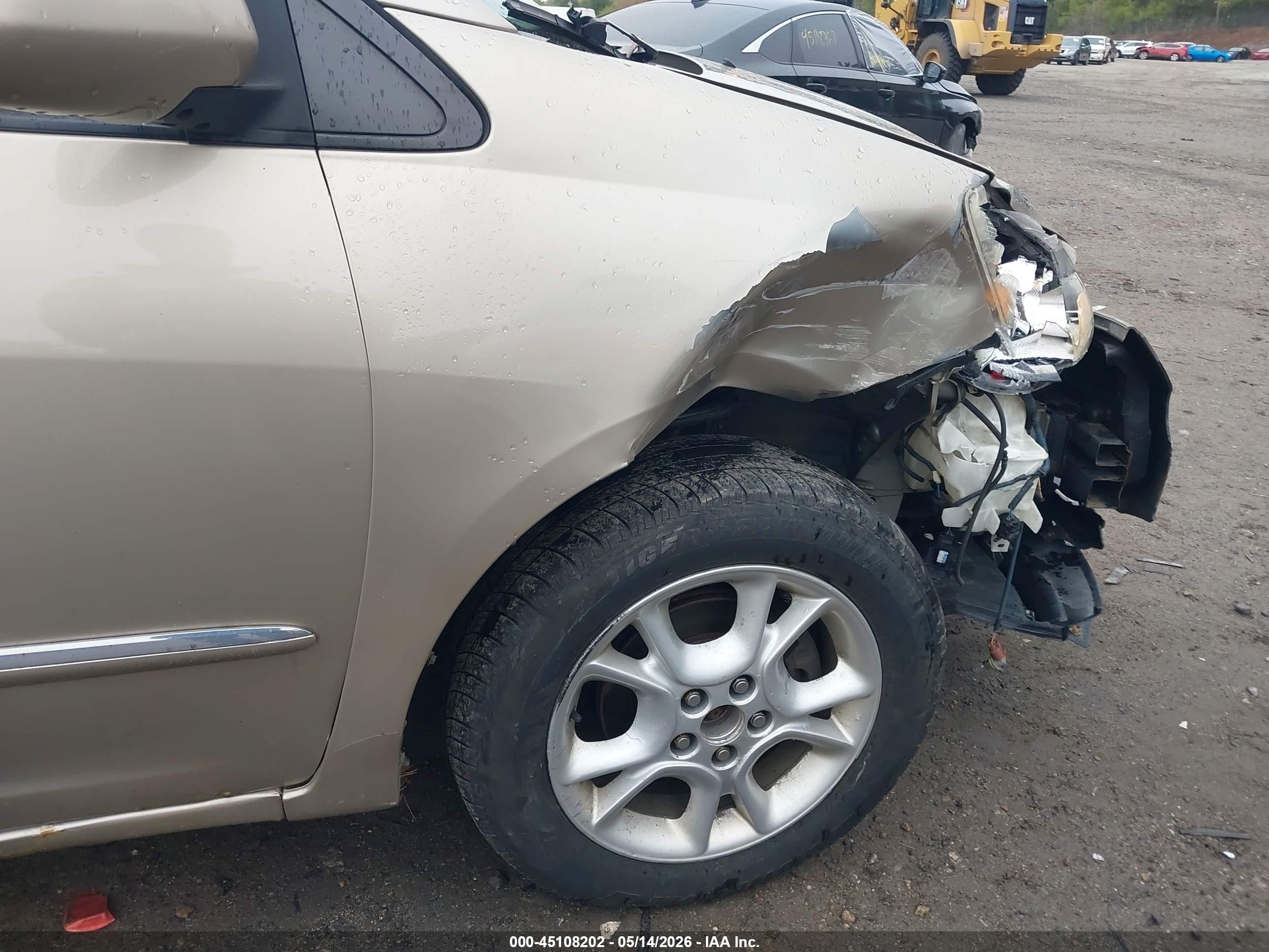 2006 Toyota Sienna Xle Limited Золотой vin: 5TDZA22C76S548476
