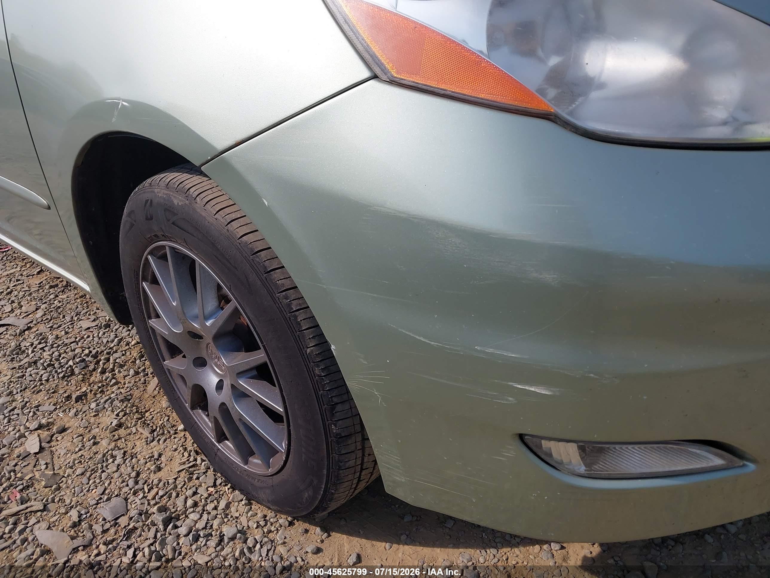 2006 Toyota Sienna Xle Green vin: 5TDZA22C76S580084