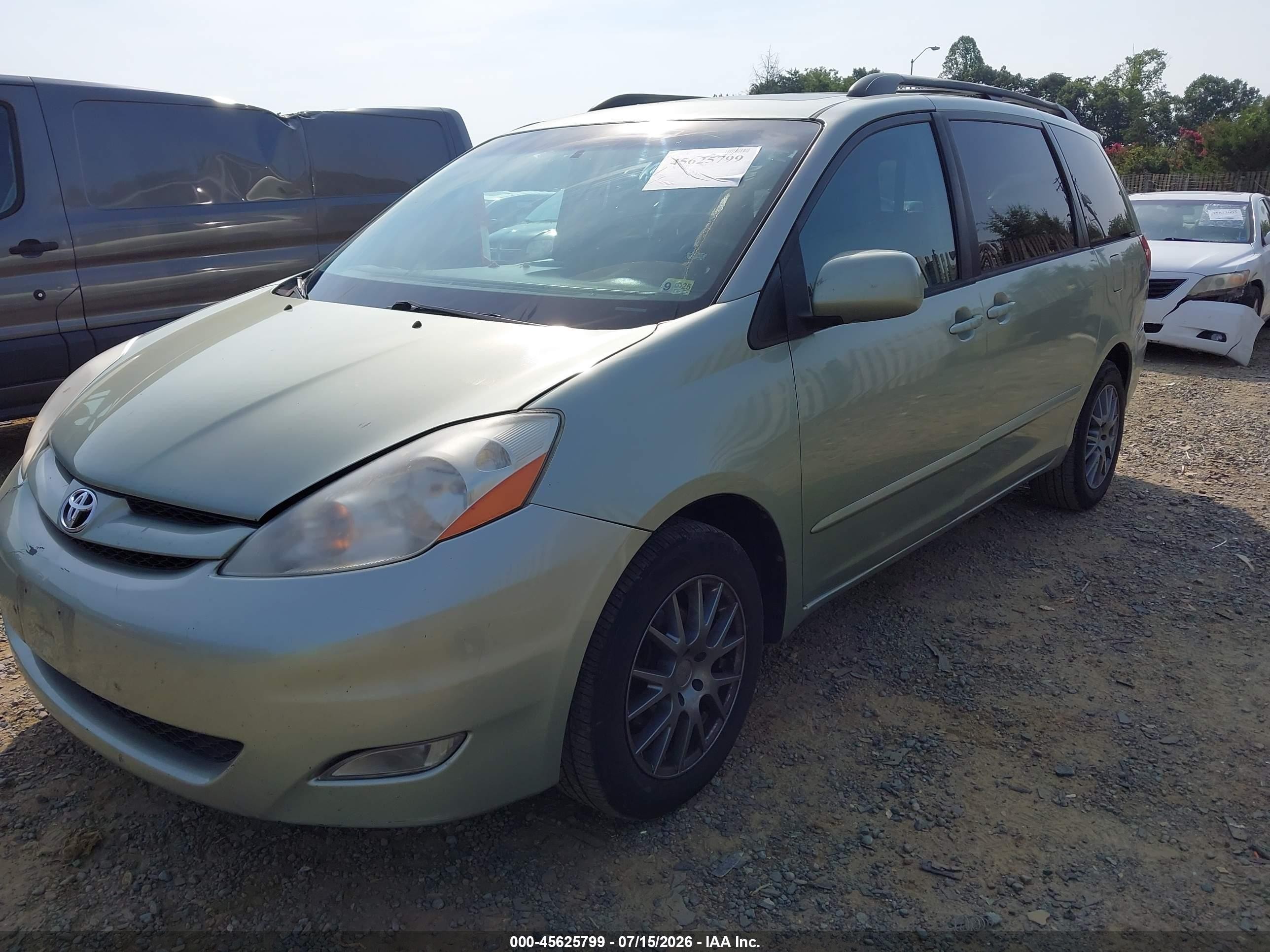 2006 Toyota Sienna Xle Green vin: 5TDZA22C76S580084