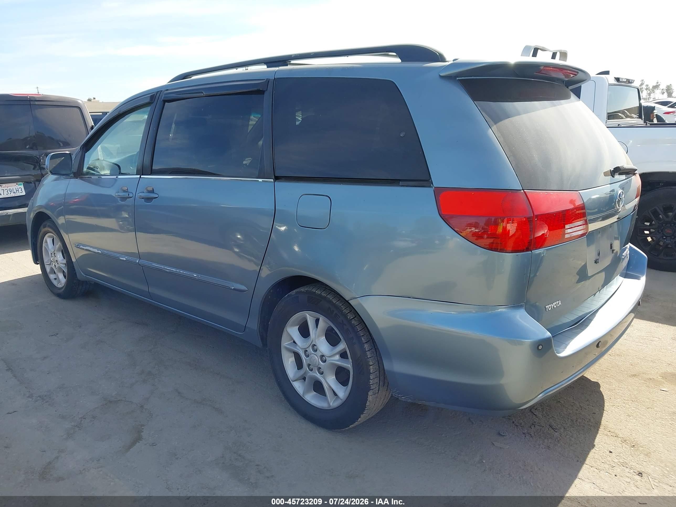 2004 Toyota Sienna Xle Limited Light Blue vin: 5TDZA22C84S067410