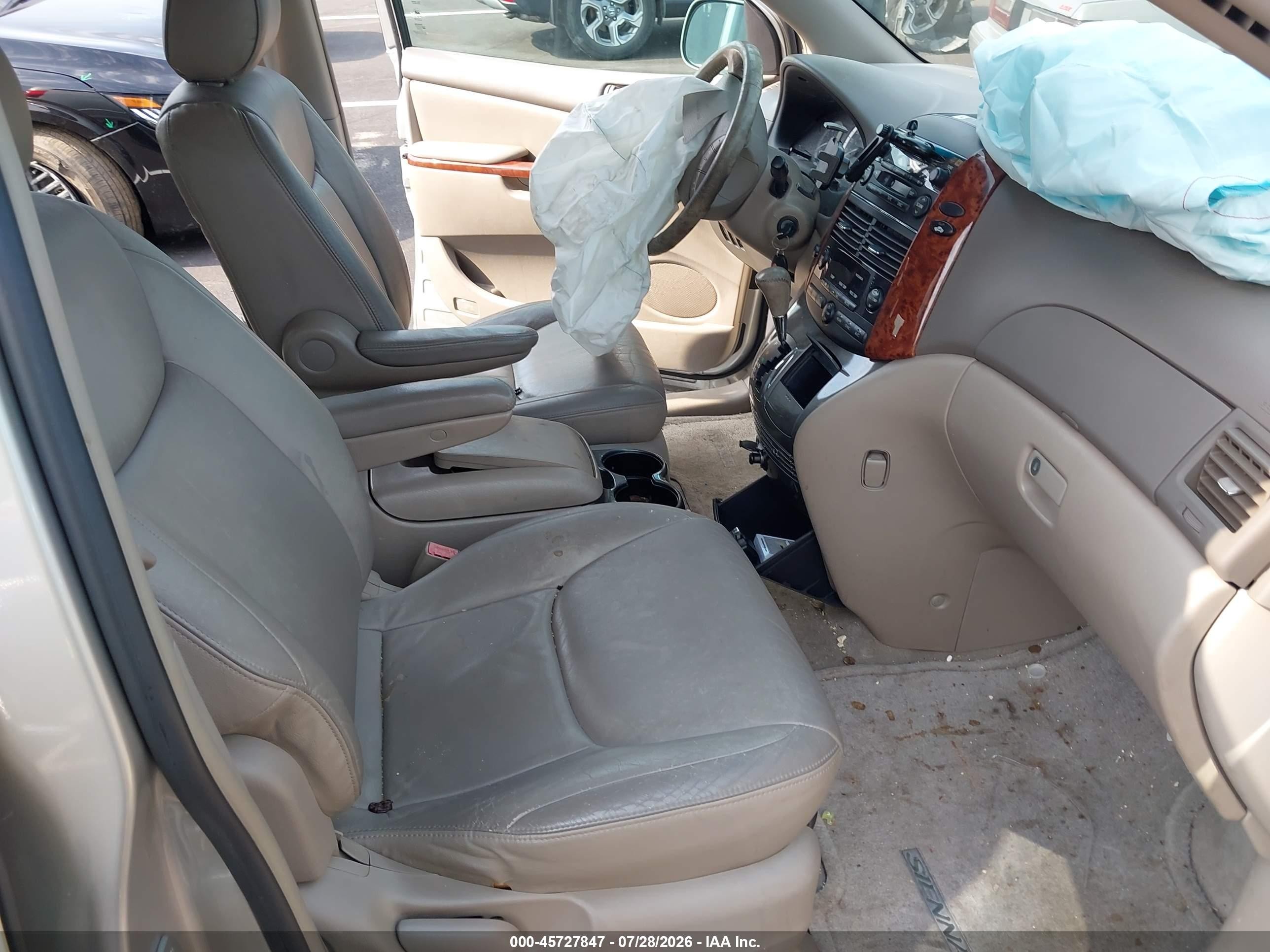 2004 Toyota Sienna Xle/xle Limited Gray vin: 5TDZA22C84S083994