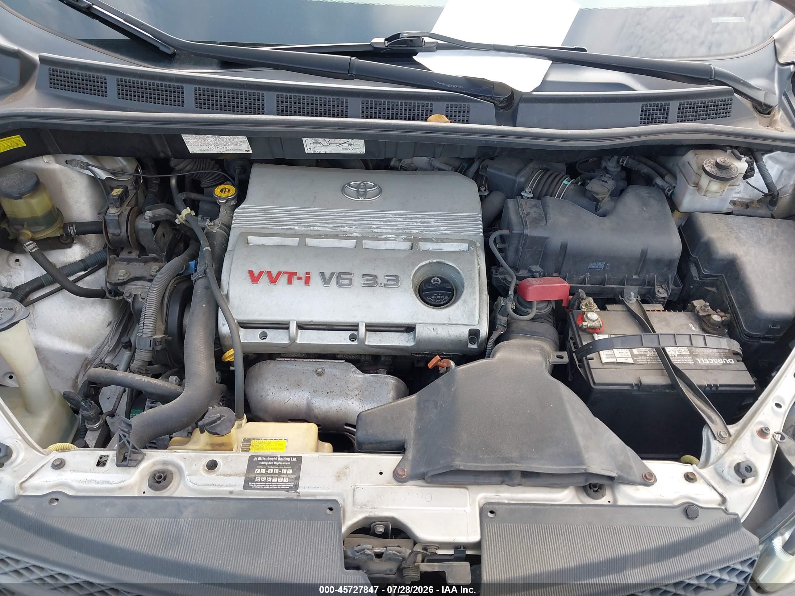 2004 Toyota Sienna Xle/xle Limited Gray vin: 5TDZA22C84S083994