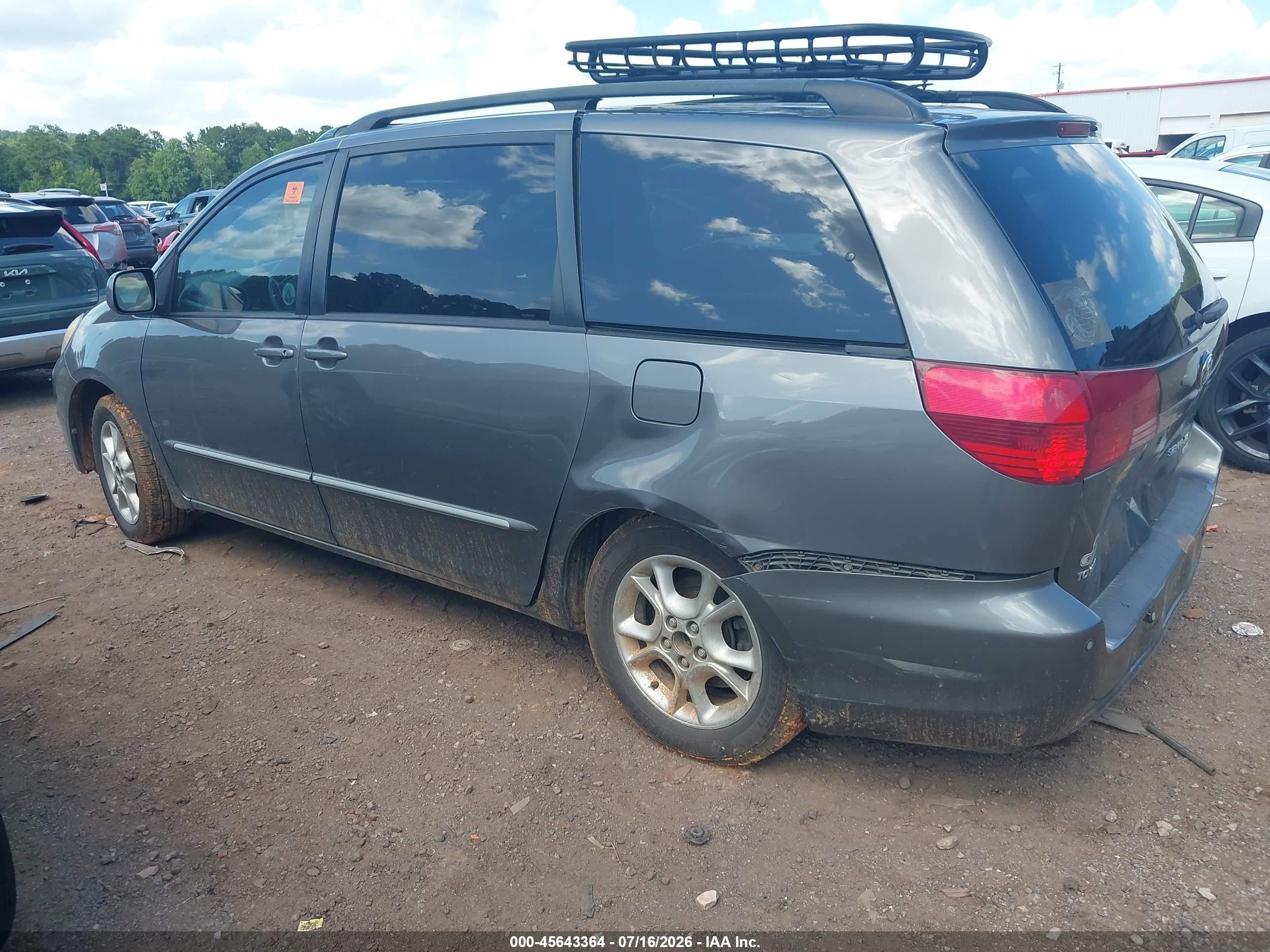 2004 Toyota Sienna Xle/xle Limited Gray vin: 5TDZA22C84S149329