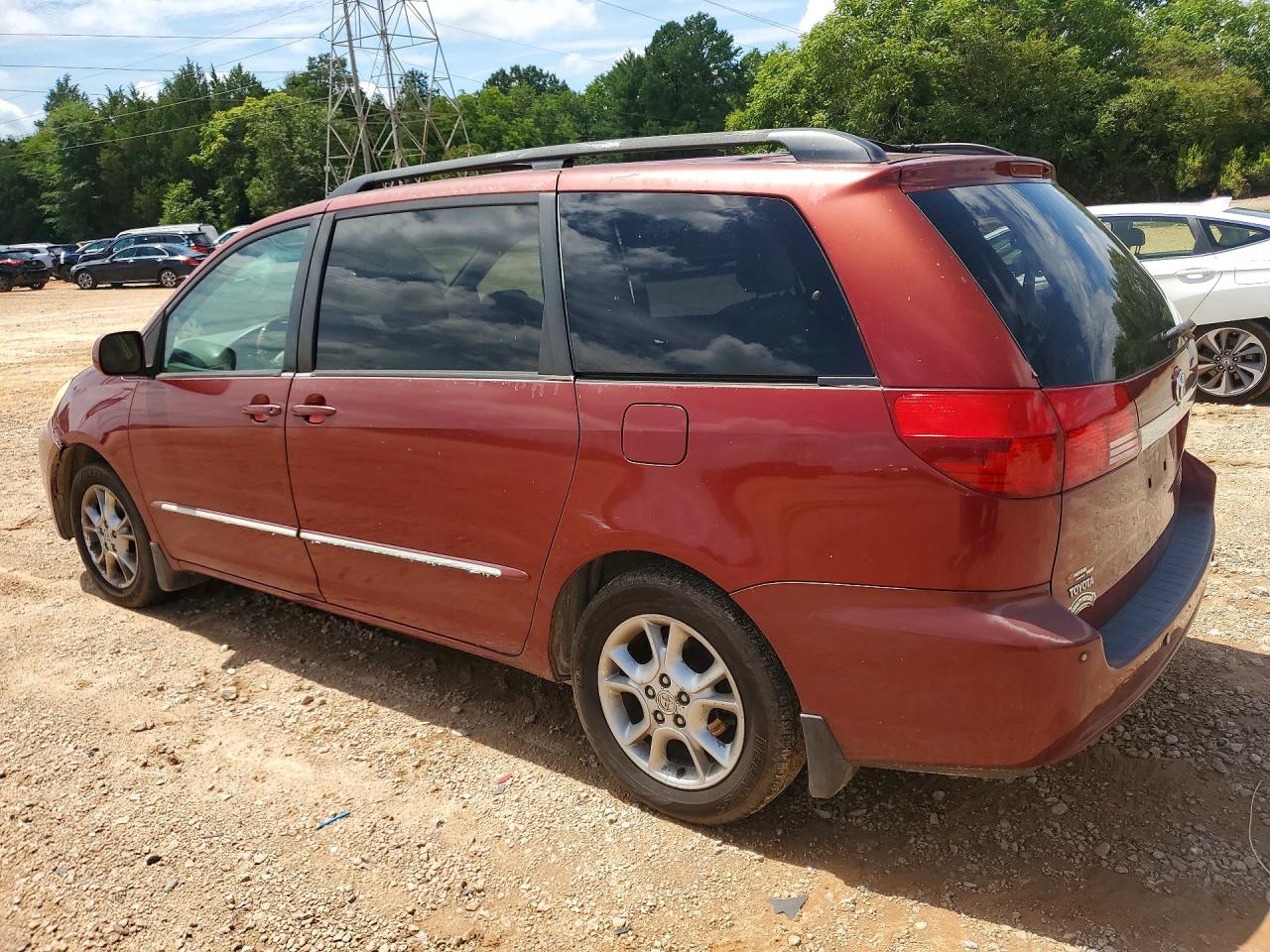 2004 Toyota Sienna Xle Limited 7 Passenger Burgundy vin: 5TDZA22C84S174201