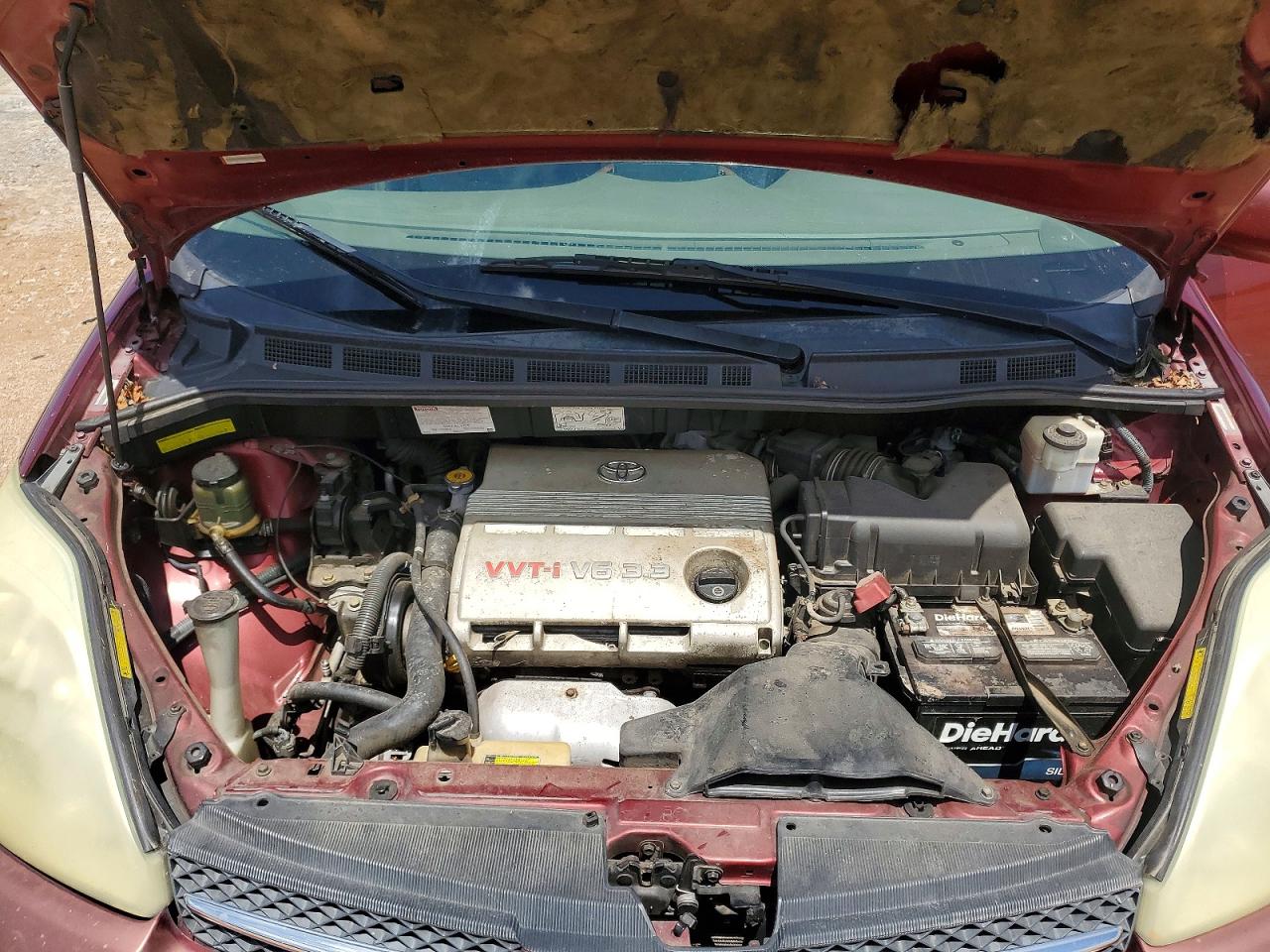 2004 Toyota Sienna Xle Limited 7 Passenger Burgundy vin: 5TDZA22C84S174201