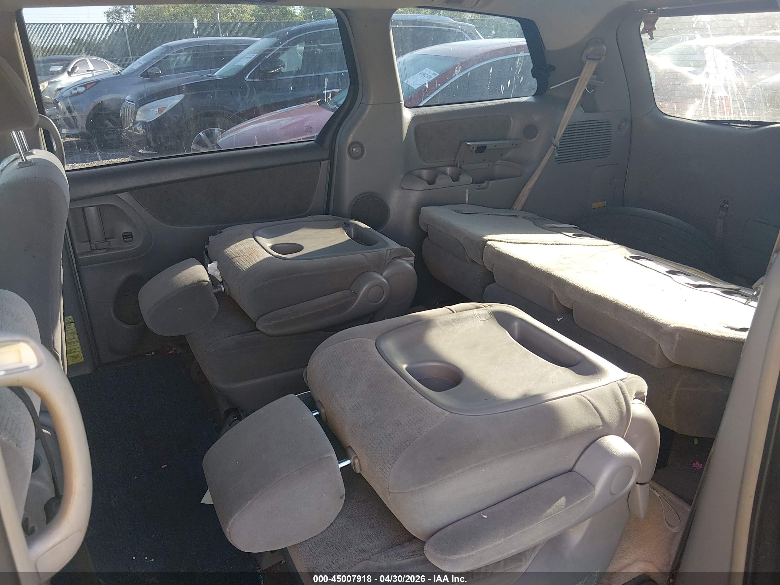 2004 Toyota Sienna Xle/xle Limited Blue vin: 5TDZA22C84S208489