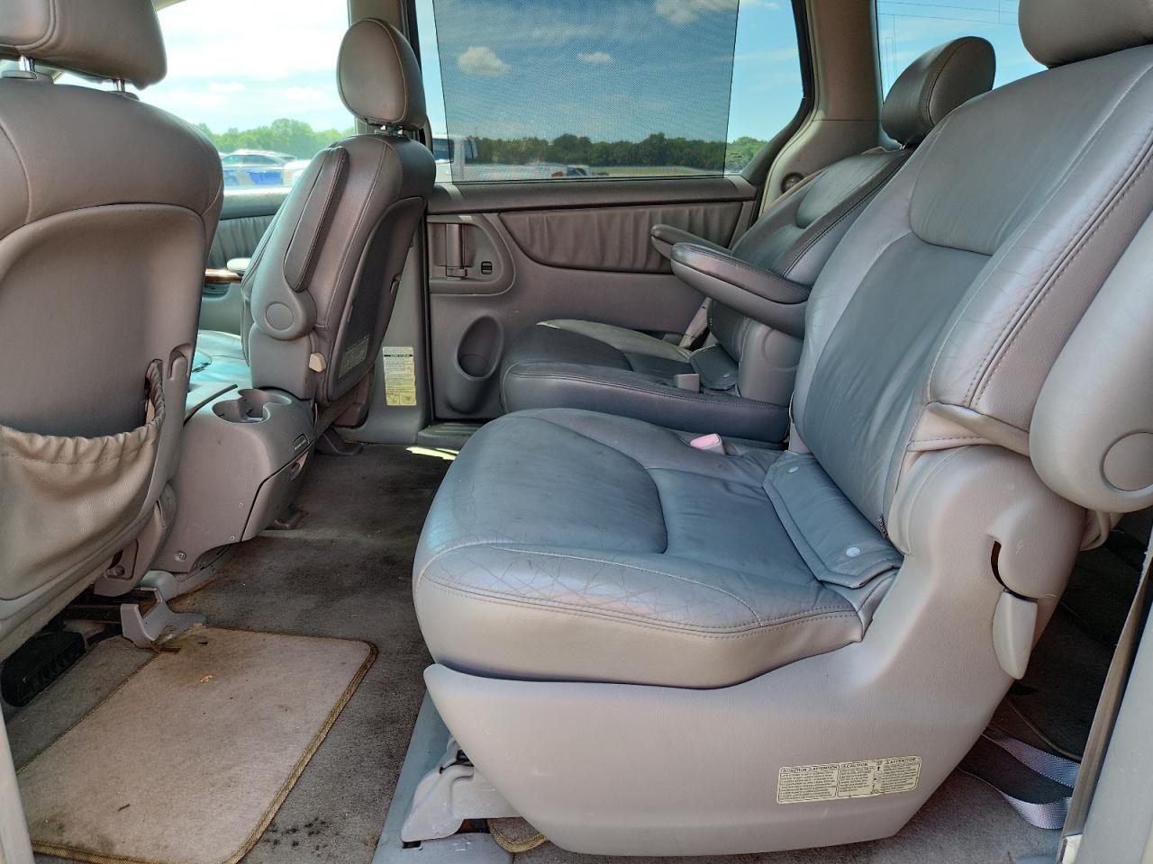 2004 Toyota Sienna Xle 7 Passenger Зеленый vin: 5TDZA22C84S214342