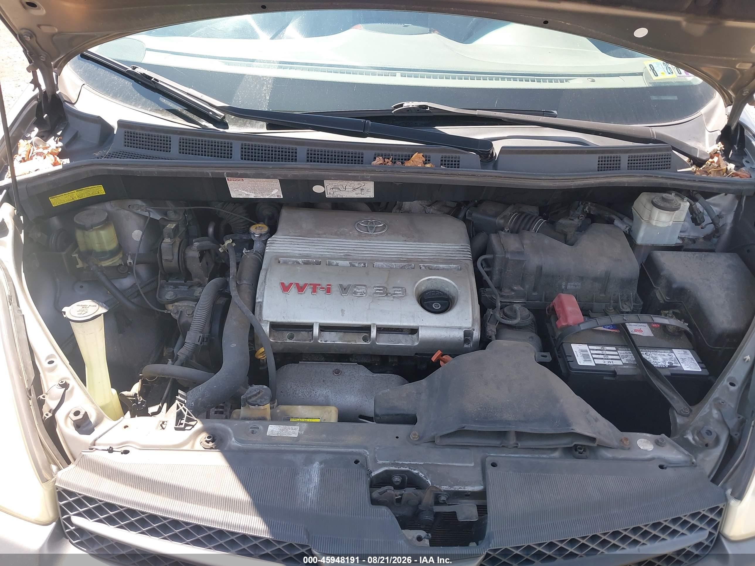 2005 Toyota Sienna Xle Gray vin: 5TDZA22C85S227061