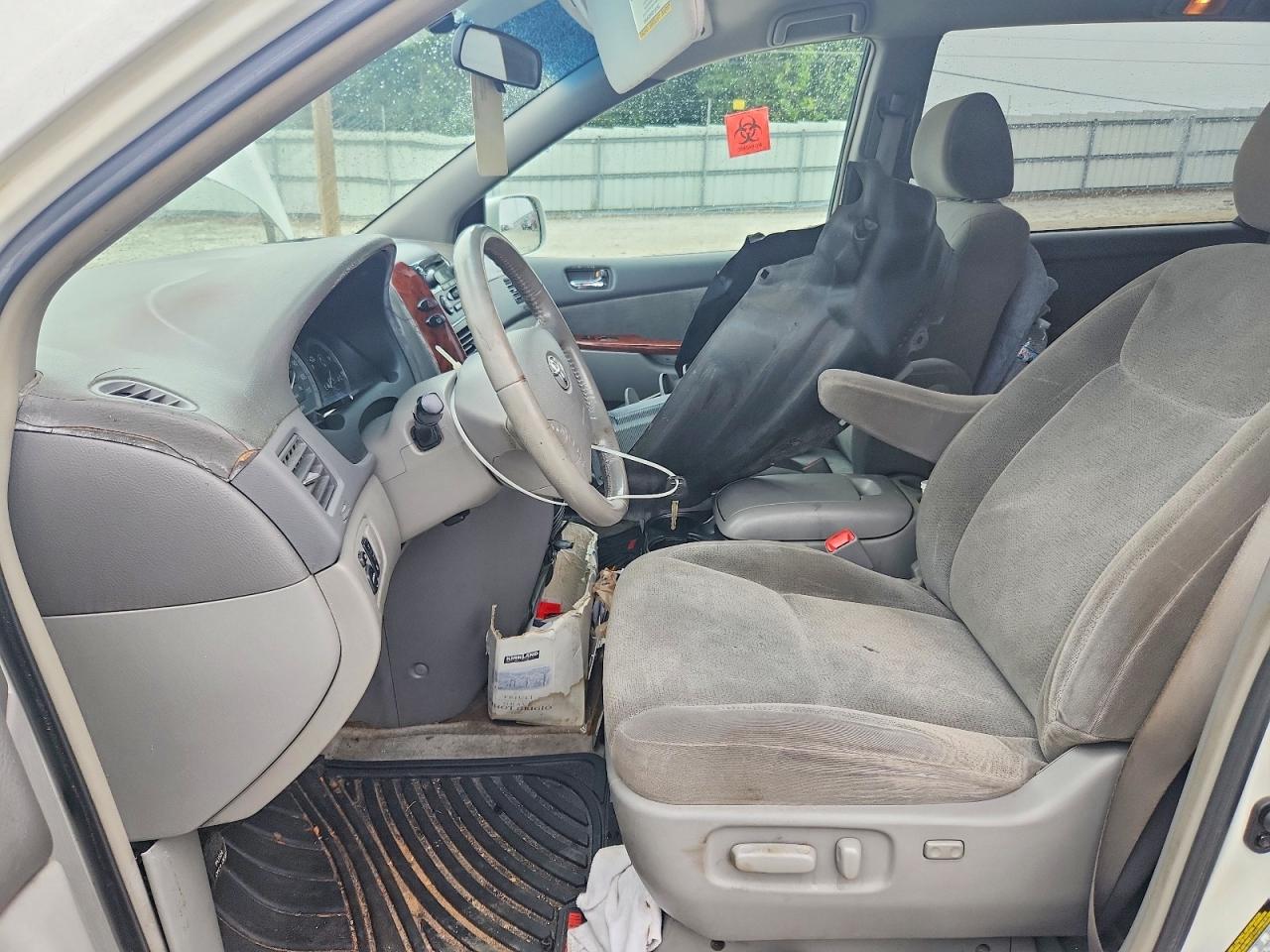 2005 Toyota Sienna Xle 7 Passenger White vin: 5TDZA22C85S232986