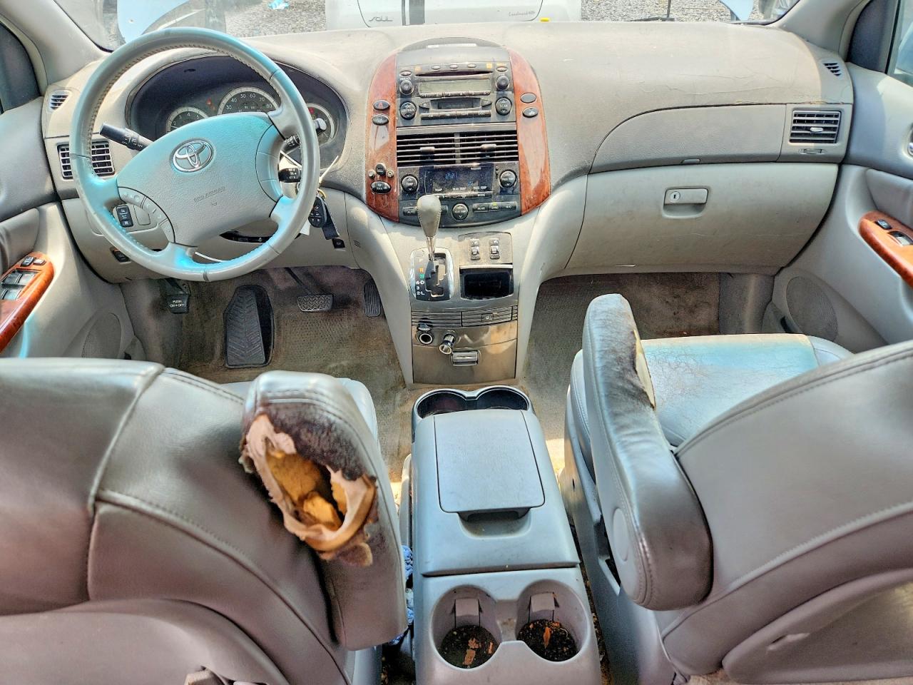 2005 Toyota Sienna Xle 7 Passenger Blue vin: 5TDZA22C85S253661