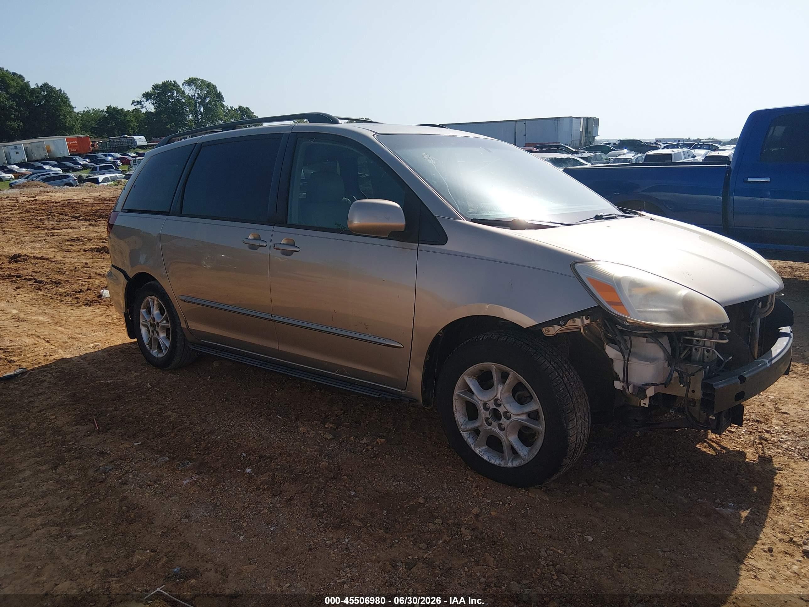 2005 Toyota Sienna Xle Limited Champagne vin: 5TDZA22C85S278477