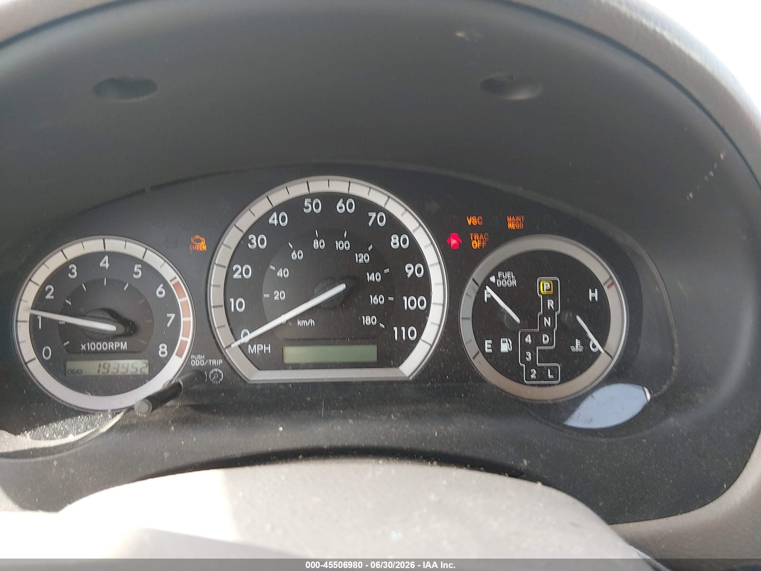 2005 Toyota Sienna Xle Limited Champagne vin: 5TDZA22C85S278477