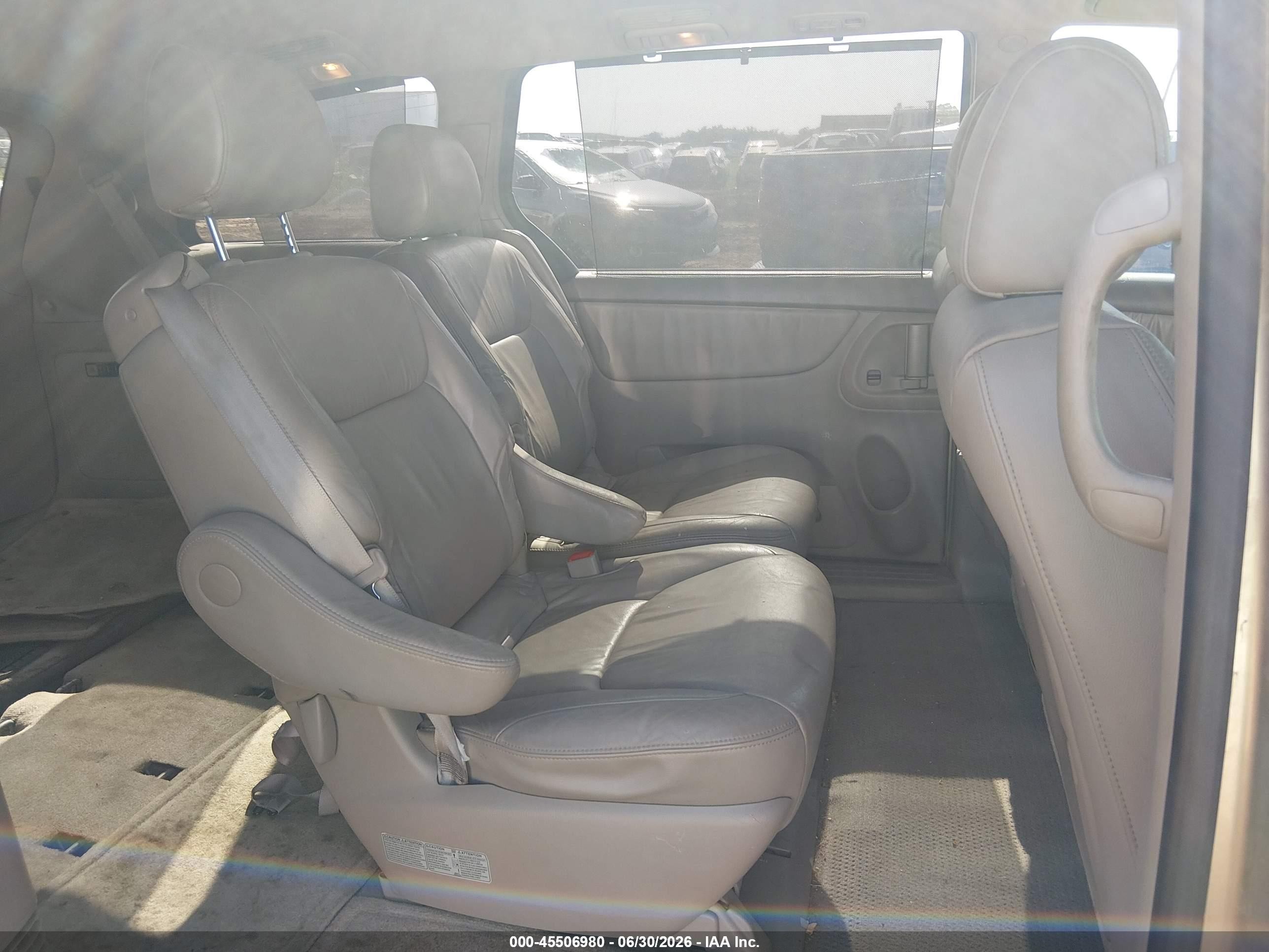 2005 Toyota Sienna Xle Limited Champagne vin: 5TDZA22C85S278477