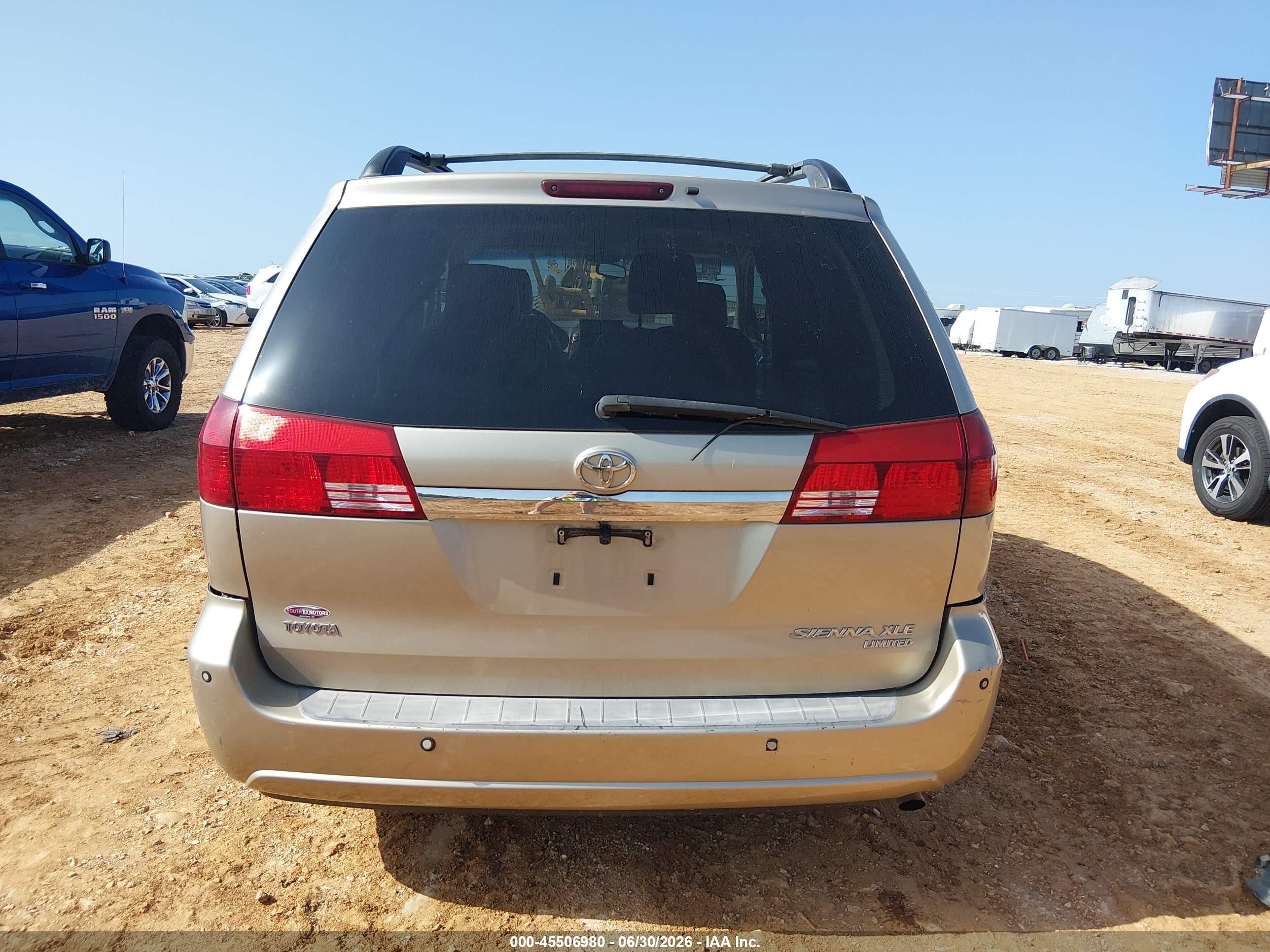 2005 Toyota Sienna Xle Limited Champagne vin: 5TDZA22C85S278477