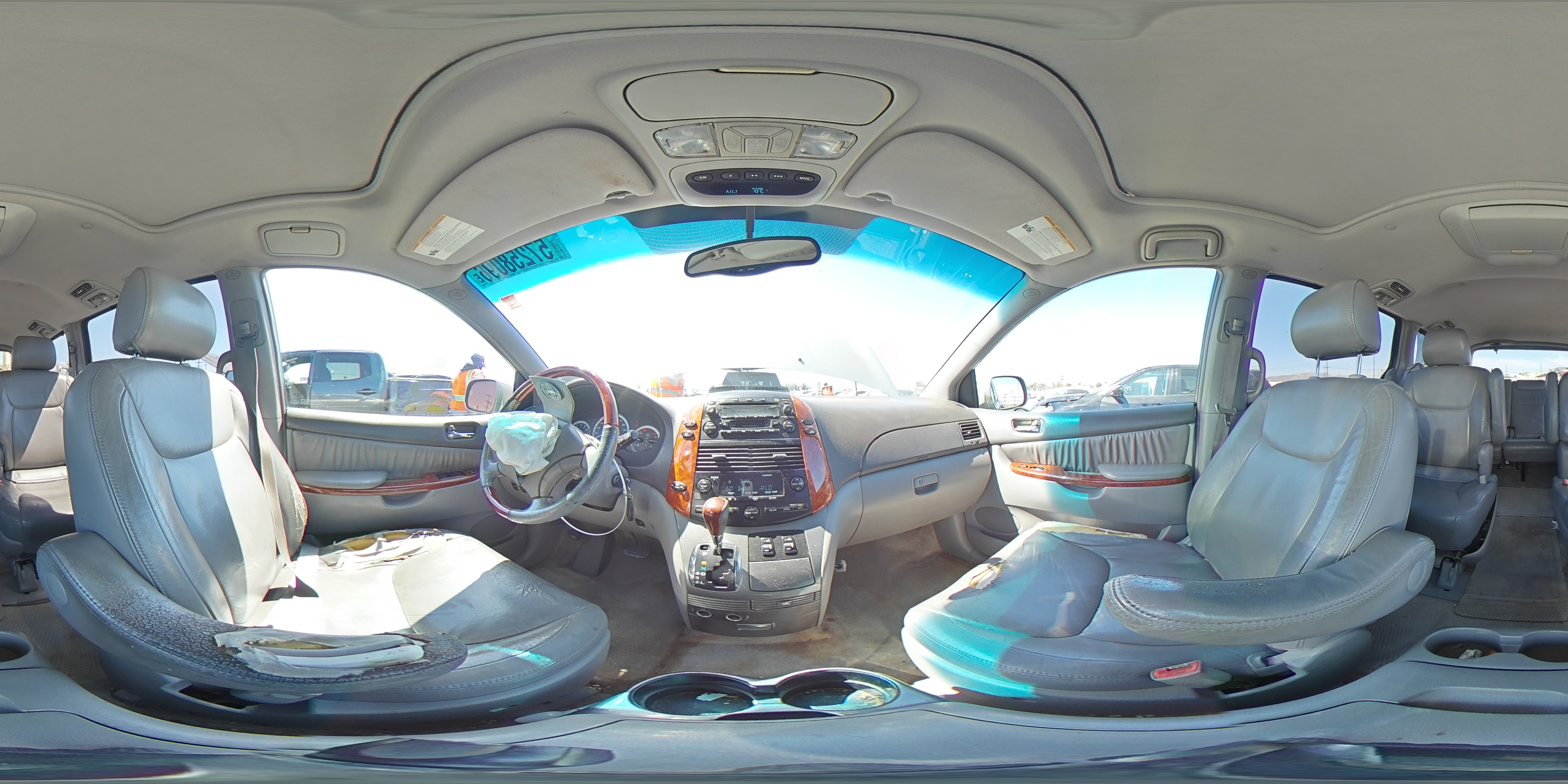 2005 Toyota Sienna Xle Limited 7 Passenger Silver vin: 5TDZA22C85S295148