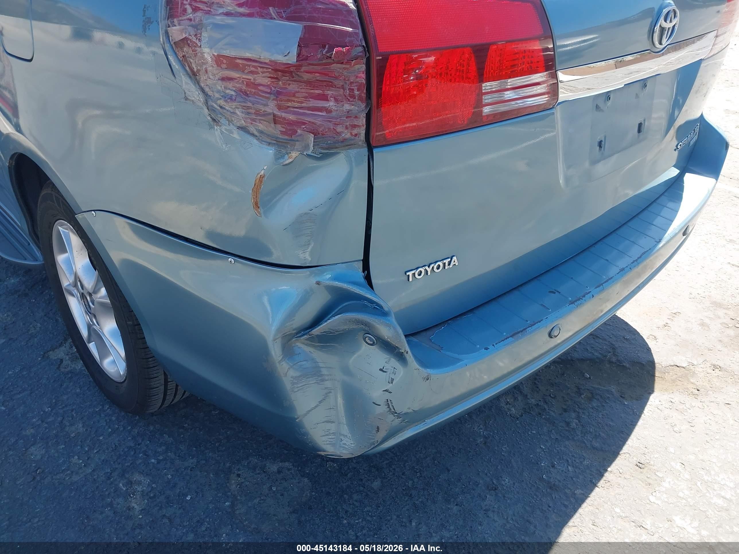 2005 Toyota Sienna Xle/xle Limited Light Blue vin: 5TDZA22C85S369359