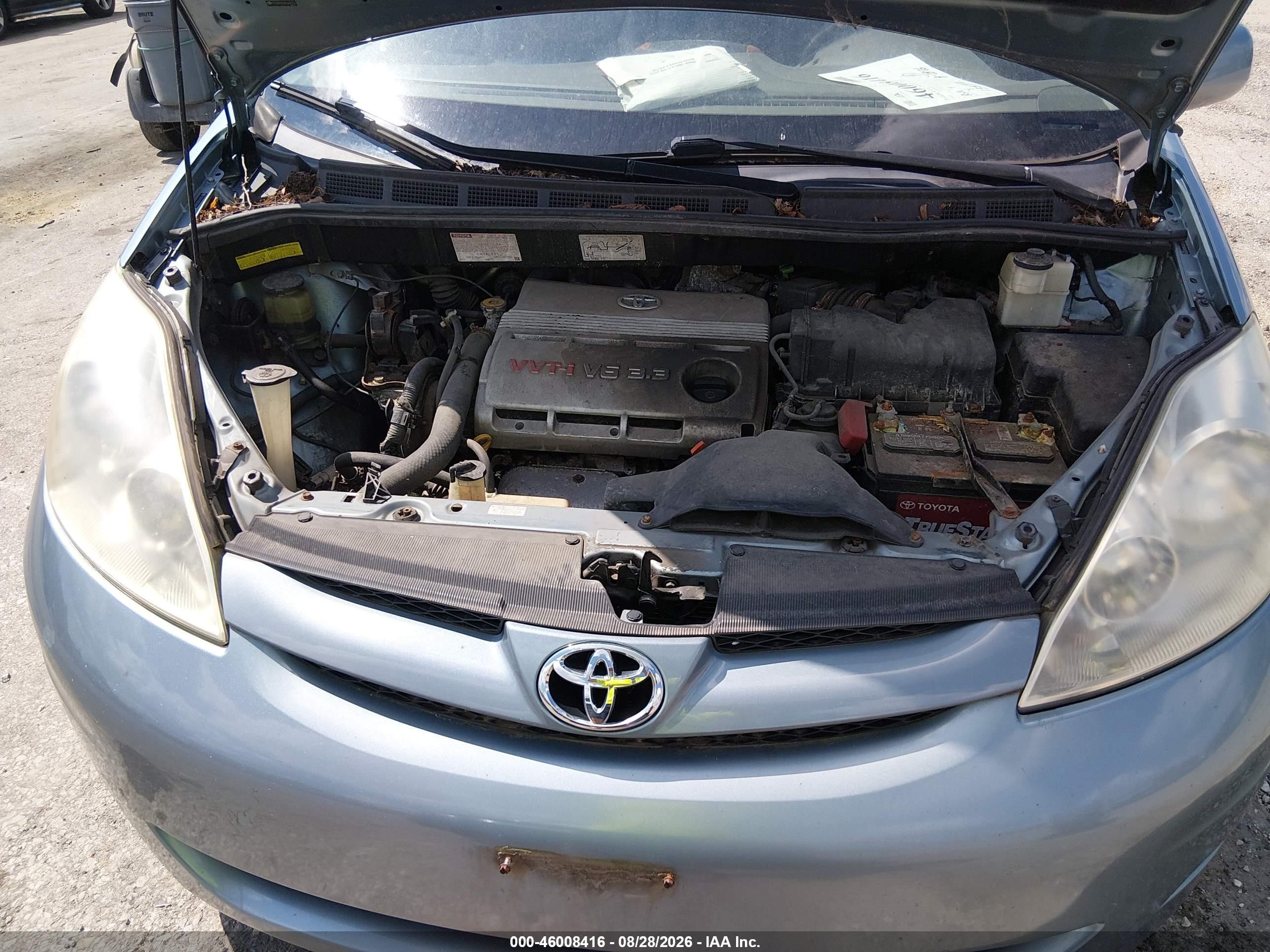 2006 Toyota Sienna Xle Gray vin: 5TDZA22C86S497814