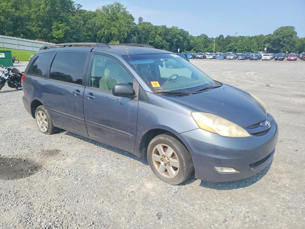 2006 Toyota Sienna Xle 7 Passenger Синий vin: 5TDZA22C86S498462