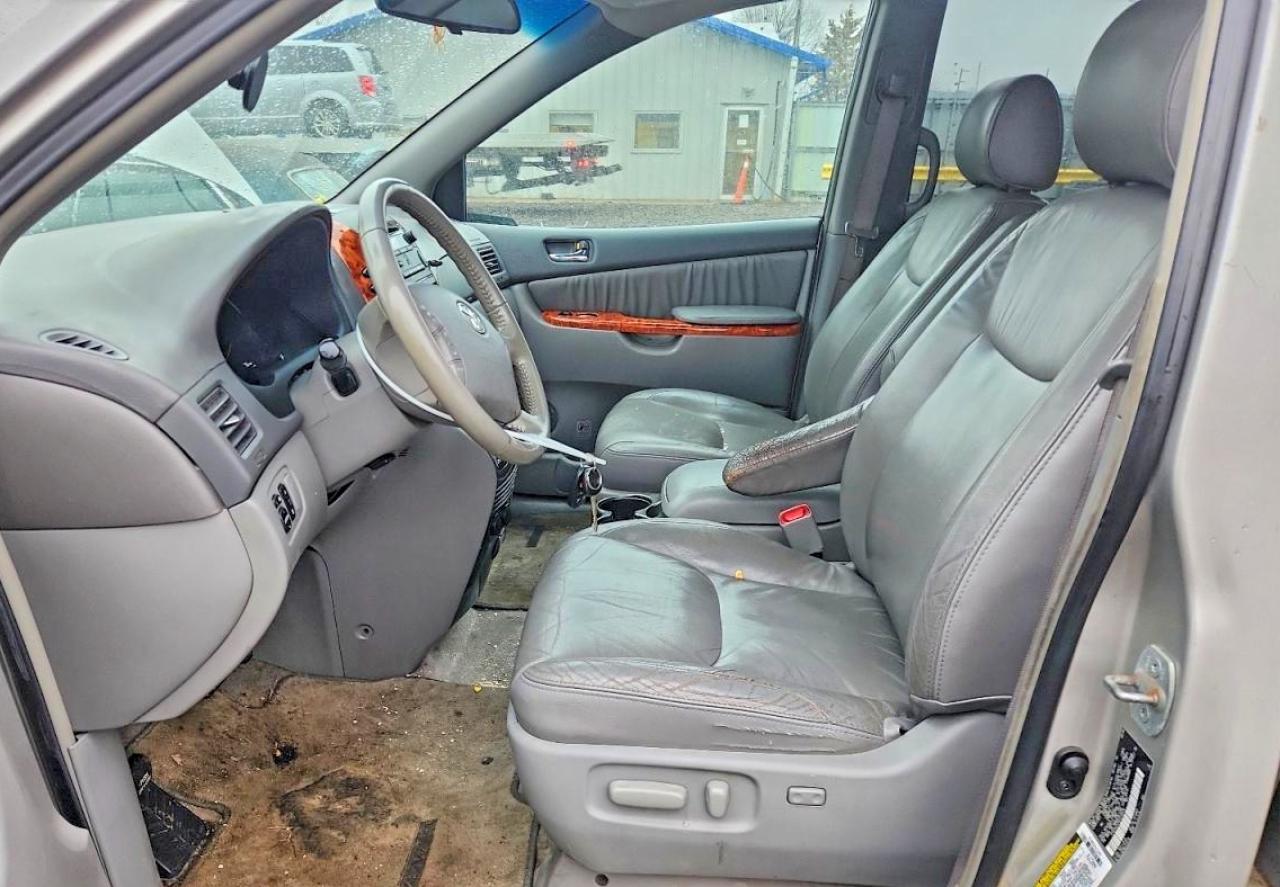 2006 Toyota Sienna Xle Silver vin: 5TDZA22C86S538426