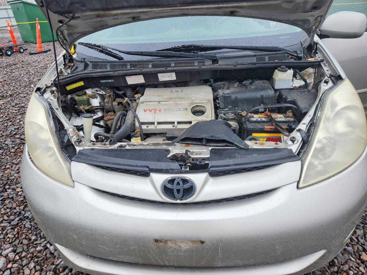 2006 Toyota Sienna Xle Silver vin: 5TDZA22C86S538426