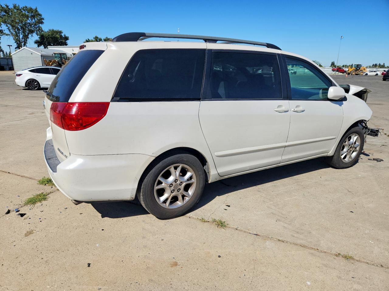 2006 Toyota Sienna Xle 7 Passenger White vin: 5TDZA22C86S577873