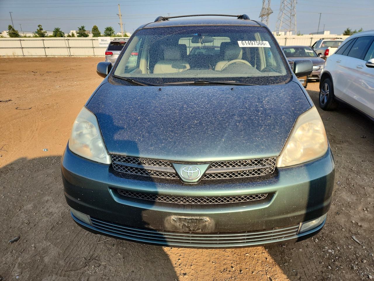 2004 Toyota Sienna Xle 7 Passenger Green vin: 5TDZA22C94S019611