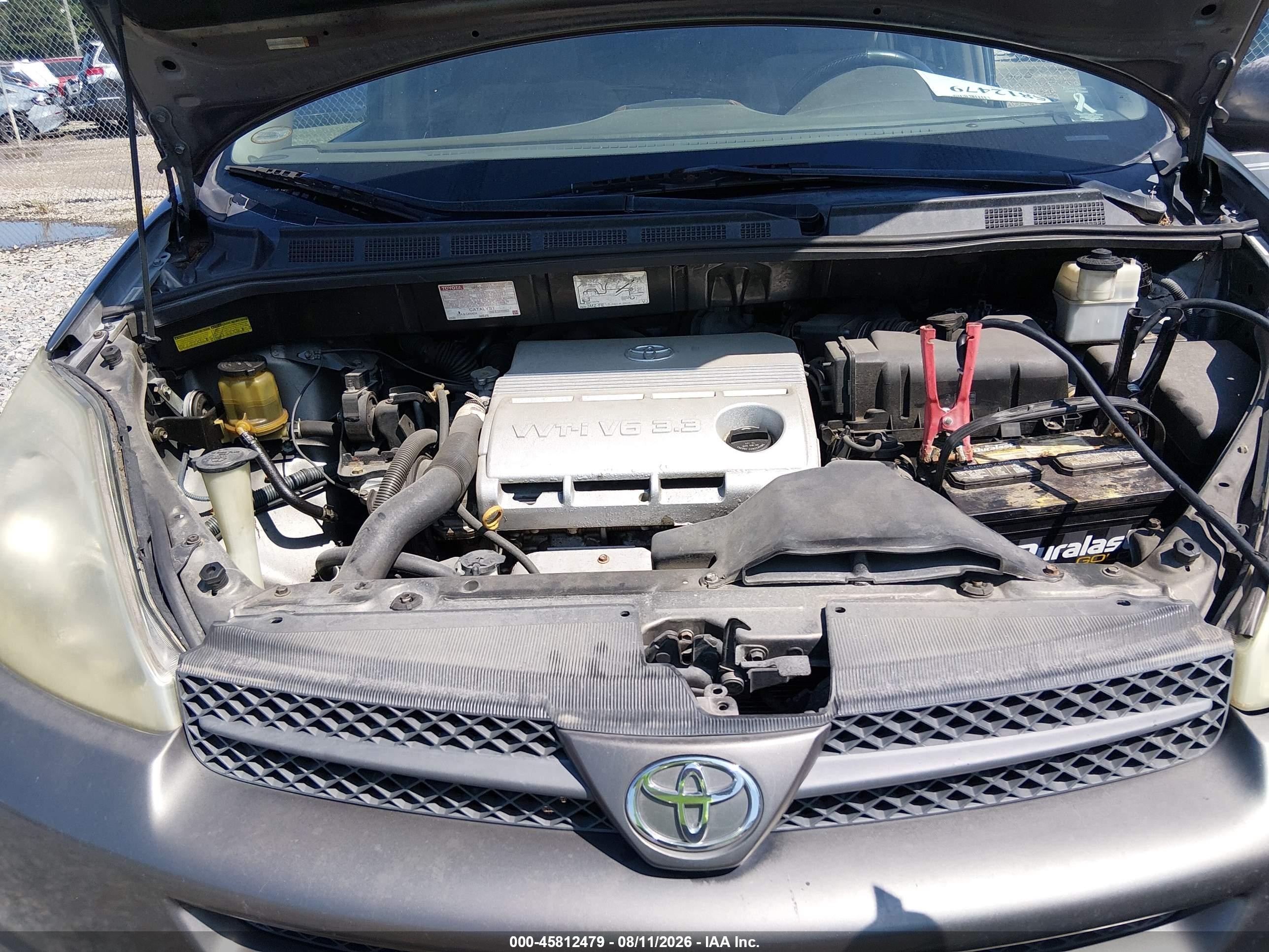 2004 Toyota Sienna Xle Gray vin: 5TDZA22C94S173185
