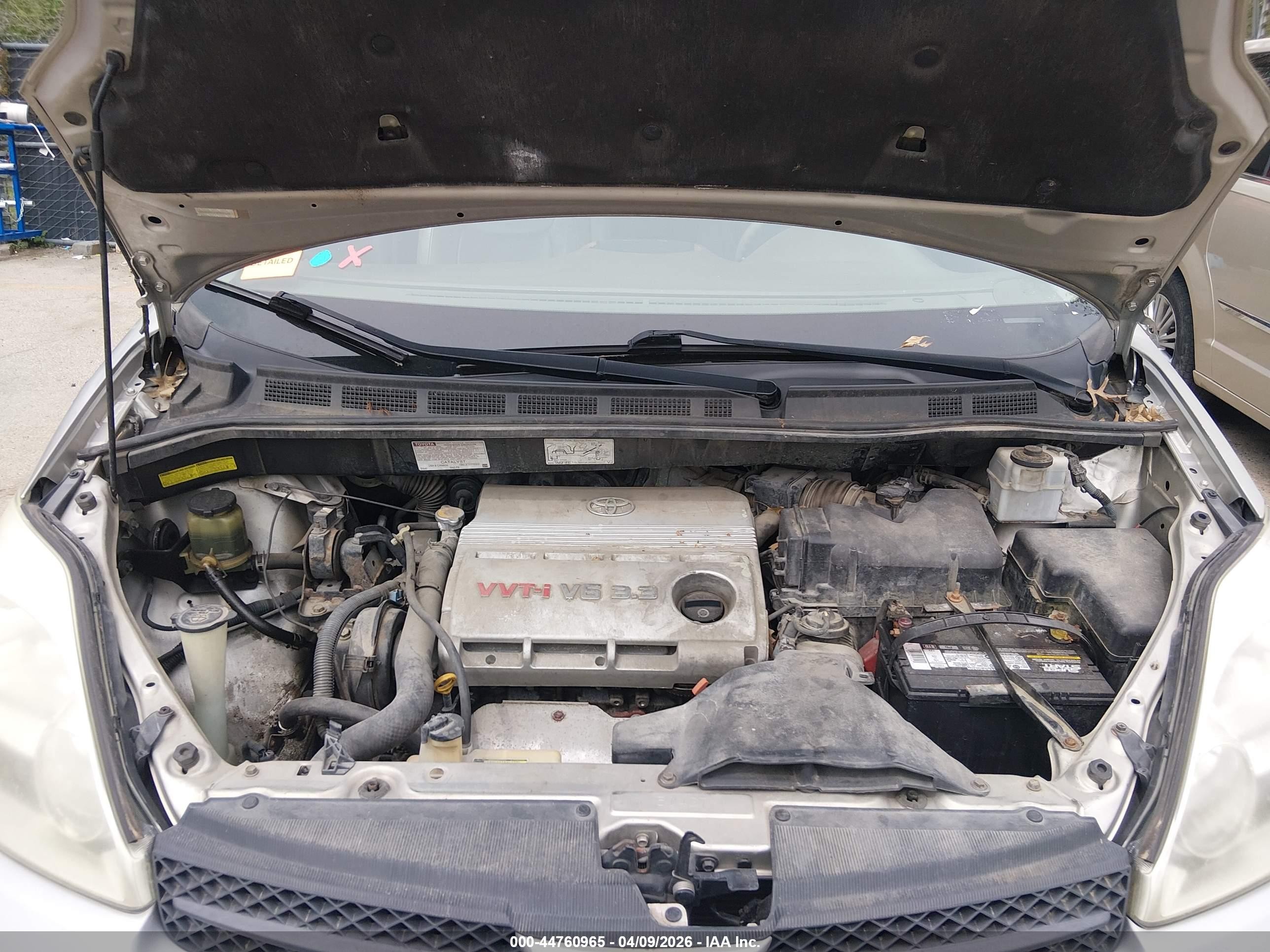 2004 Toyota Sienna Xle Beige vin: 5TDZA22C94S219954