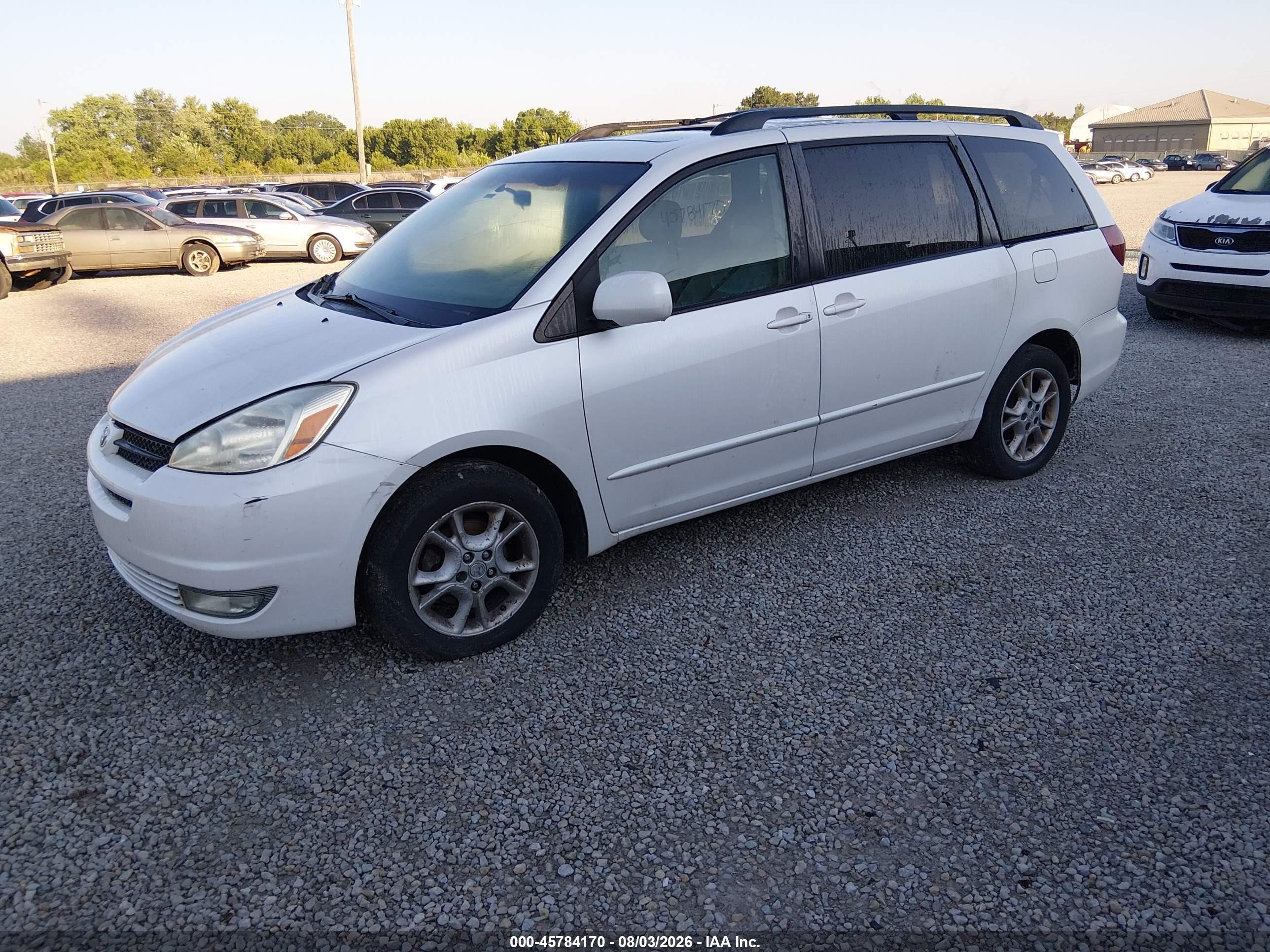 2005 Toyota Sienna Xle Белый vin: 5TDZA22C95S272932